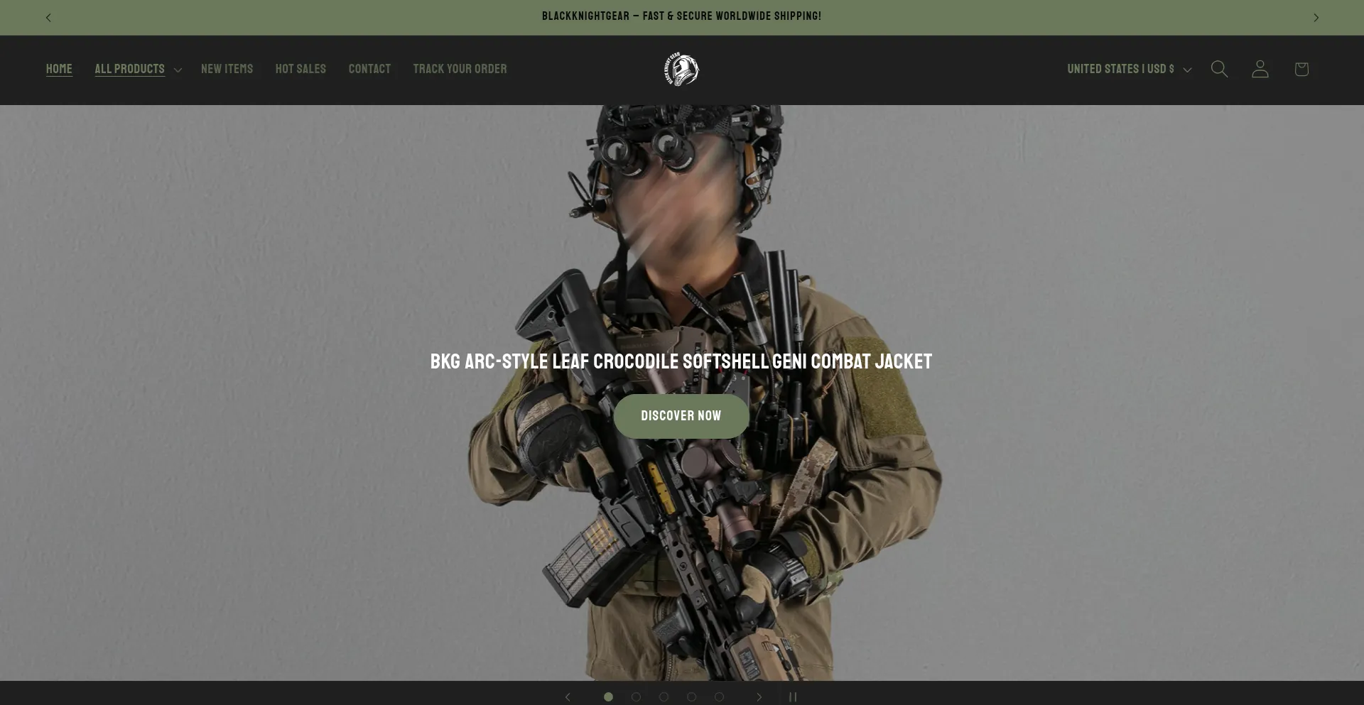 Ist Blackknightgears.com sicher und vertrauenswürdig?