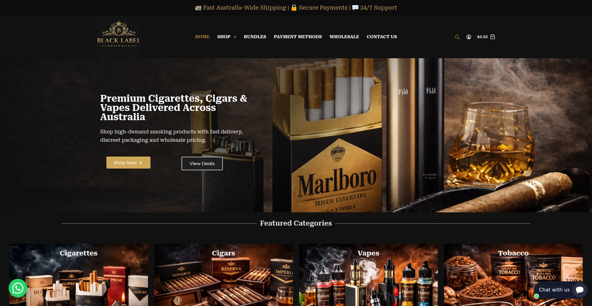 Blacklabel-australia.com