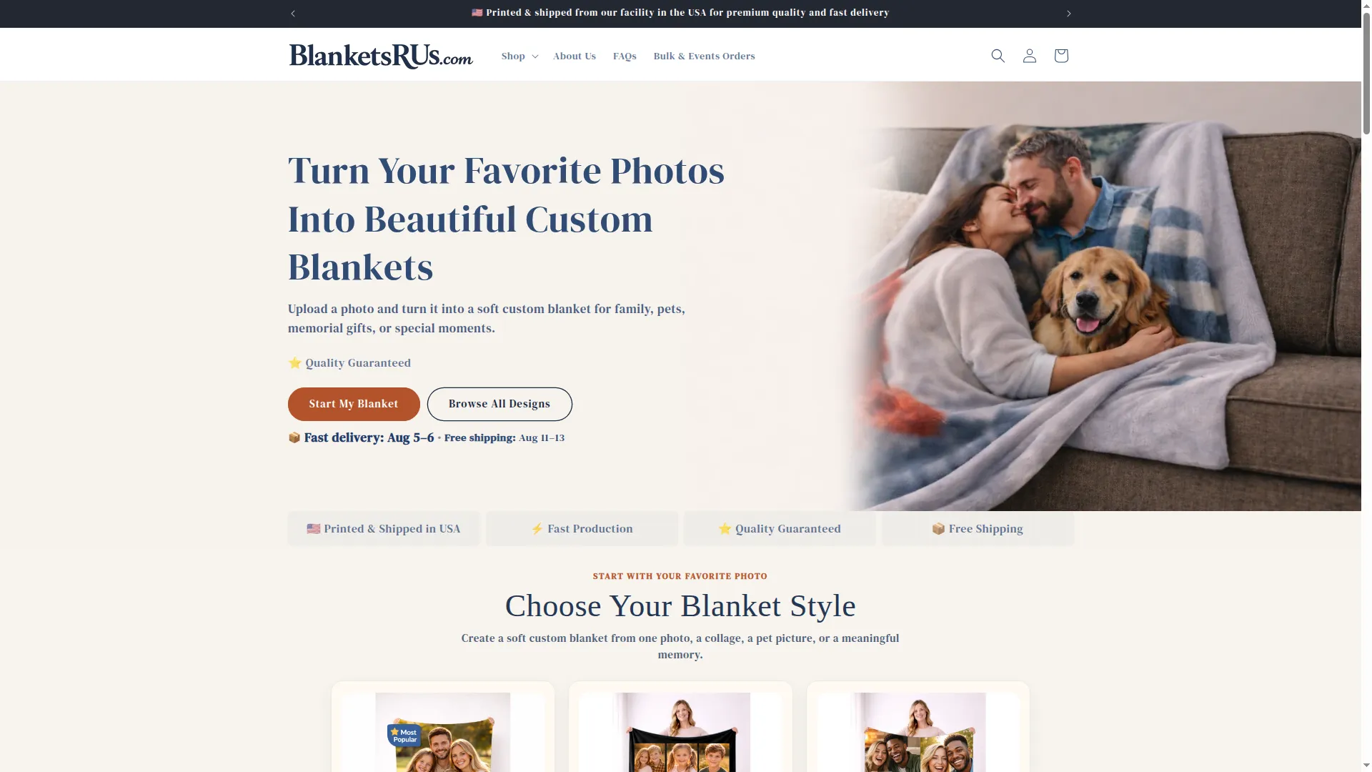 Blanketsrus.com