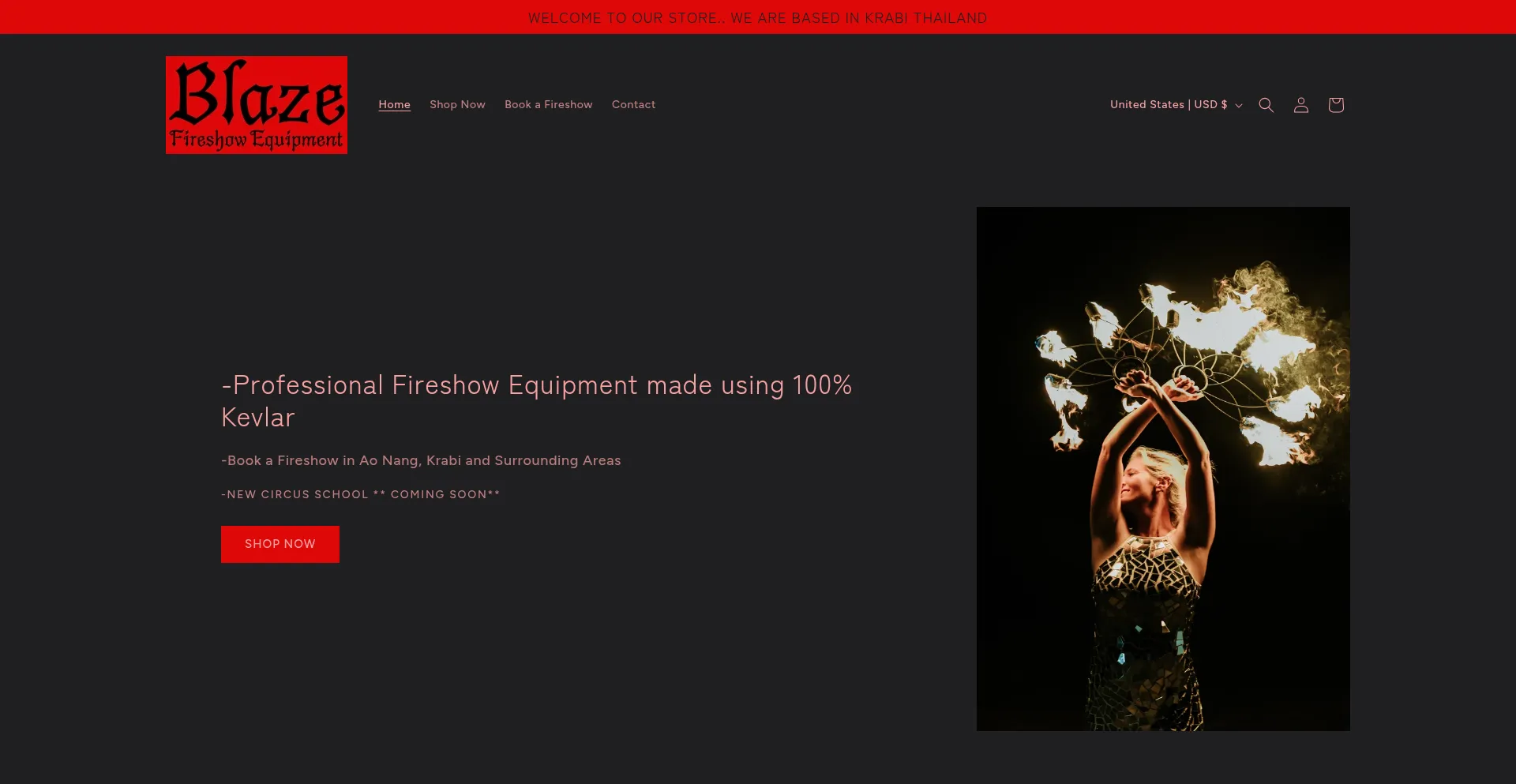 Blazefireshowequipment.com