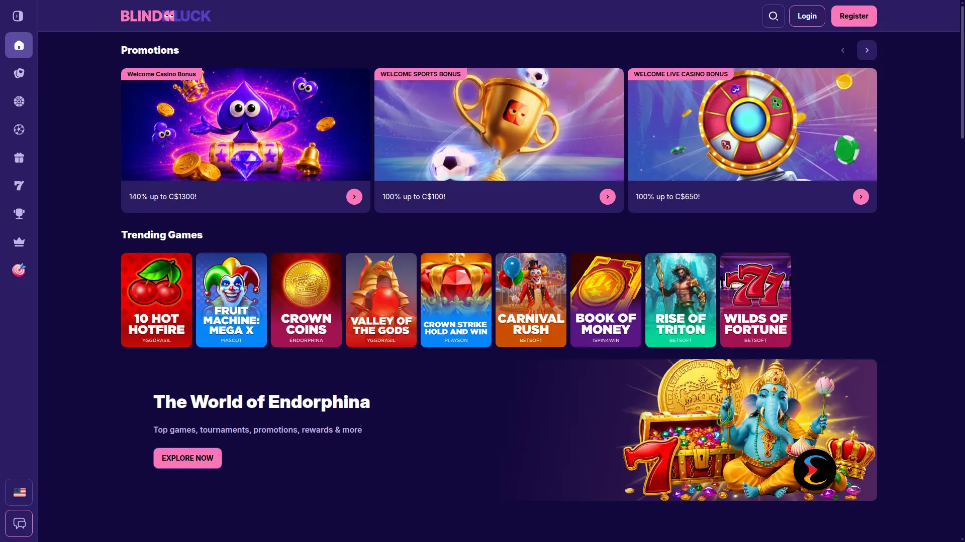Blindluck.io