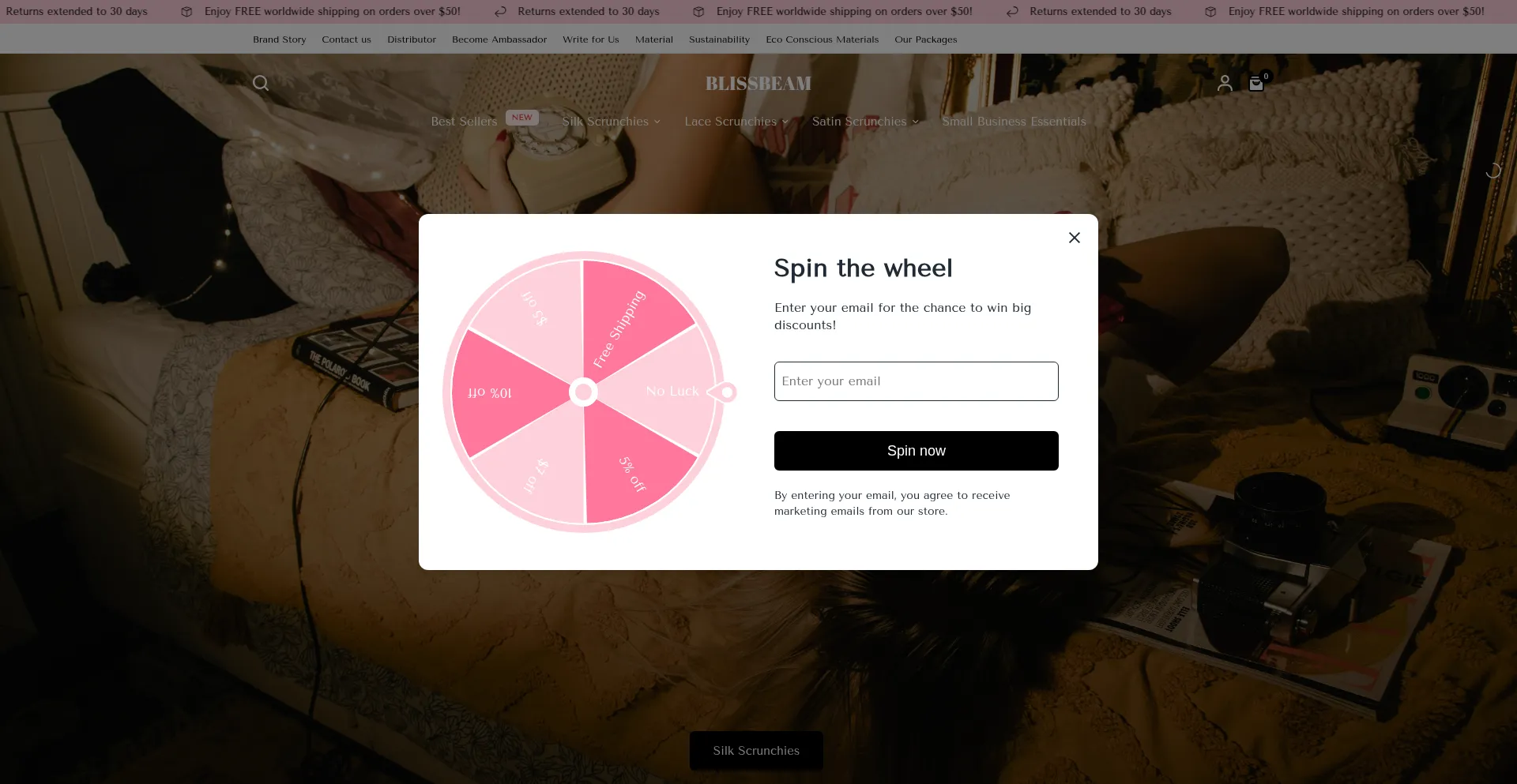 Blissbeamstudio.com Screenshot