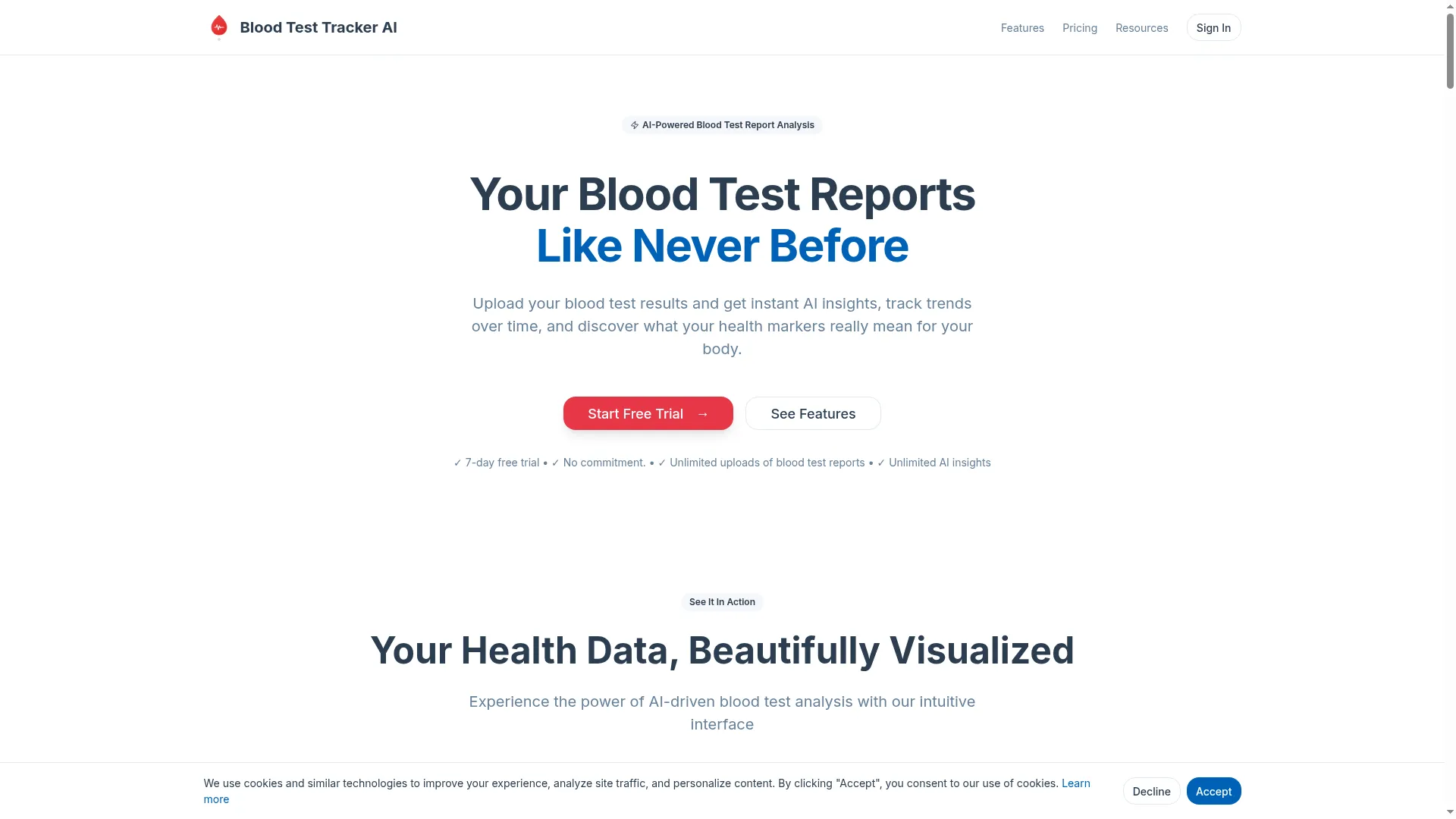 Bloodtesttracker.ai