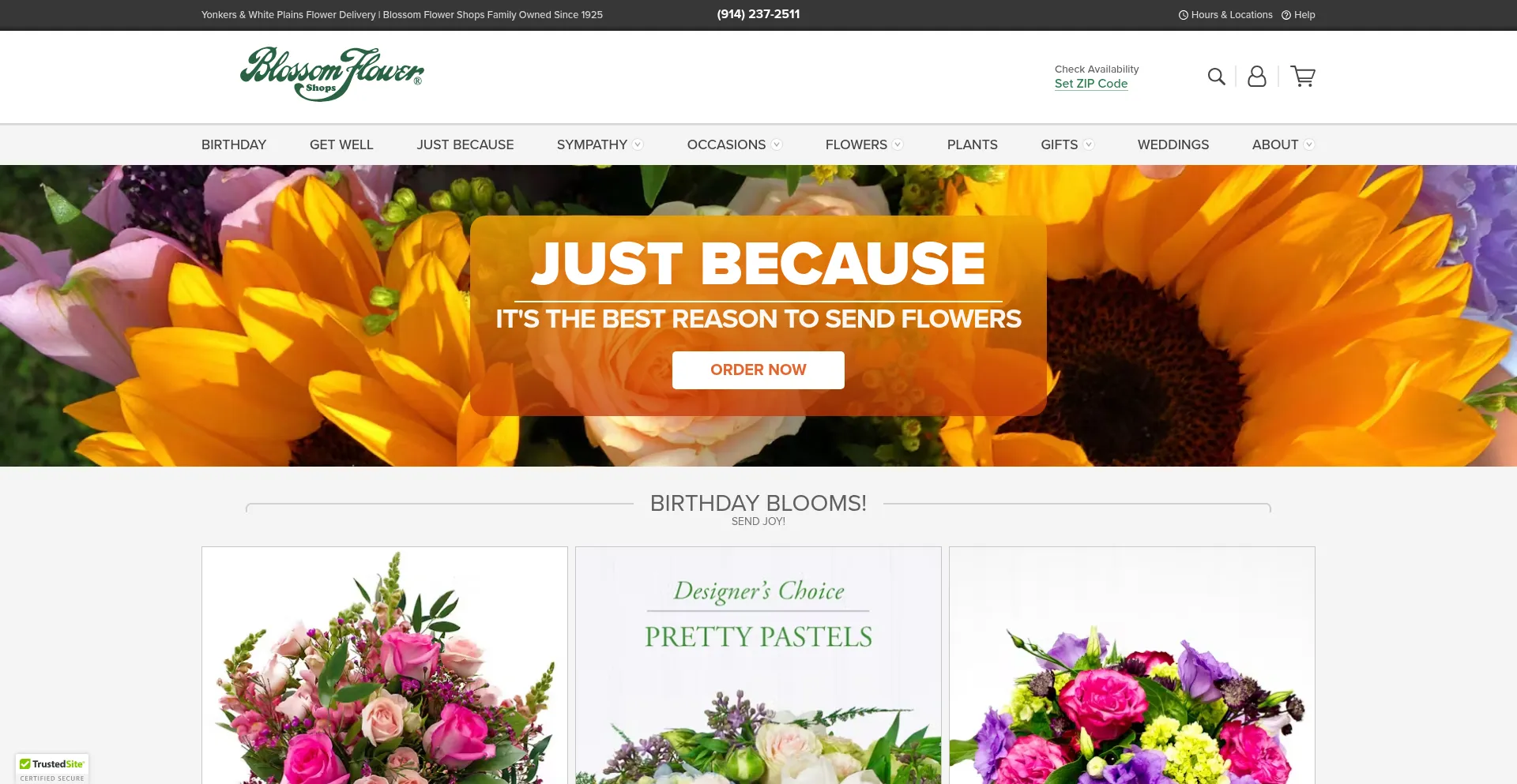 Ist Blossomsflower.com sicher und vertrauenswürdig?