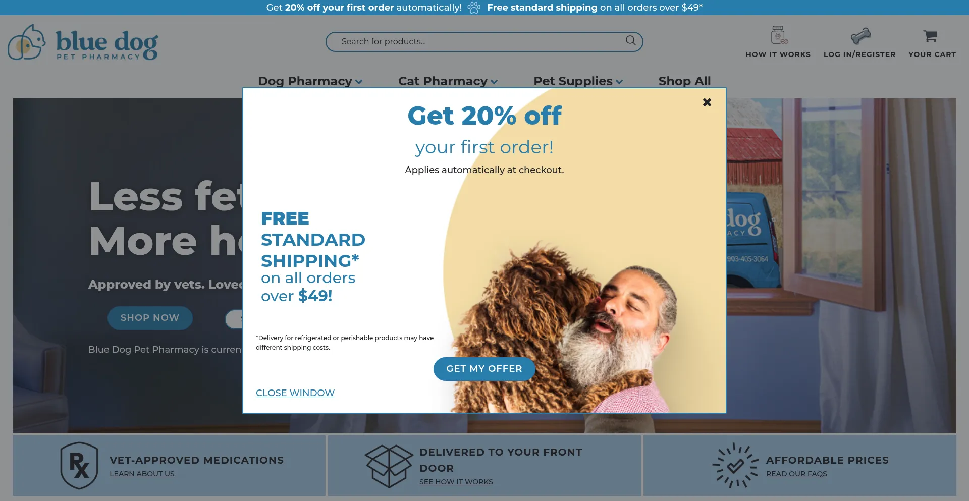 Ist Bluedogpetpharmacy.com sicher und vertrauenswürdig?