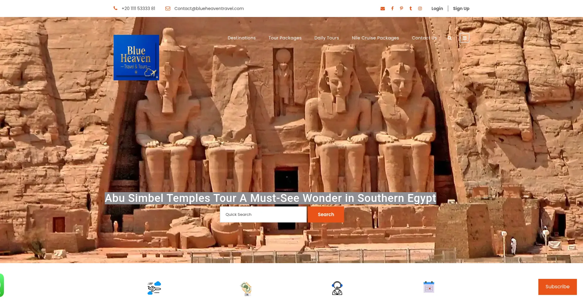 Blueheaventravel.com
