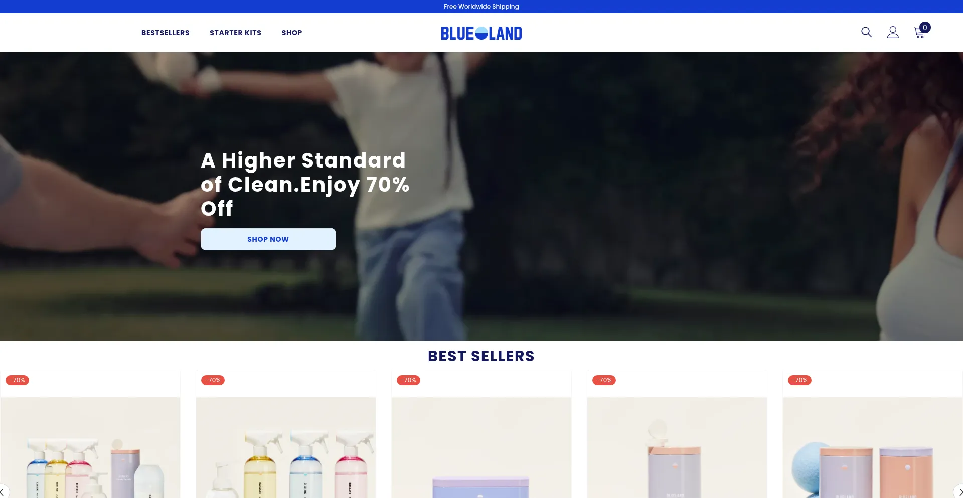 Bluelandoutlet.com