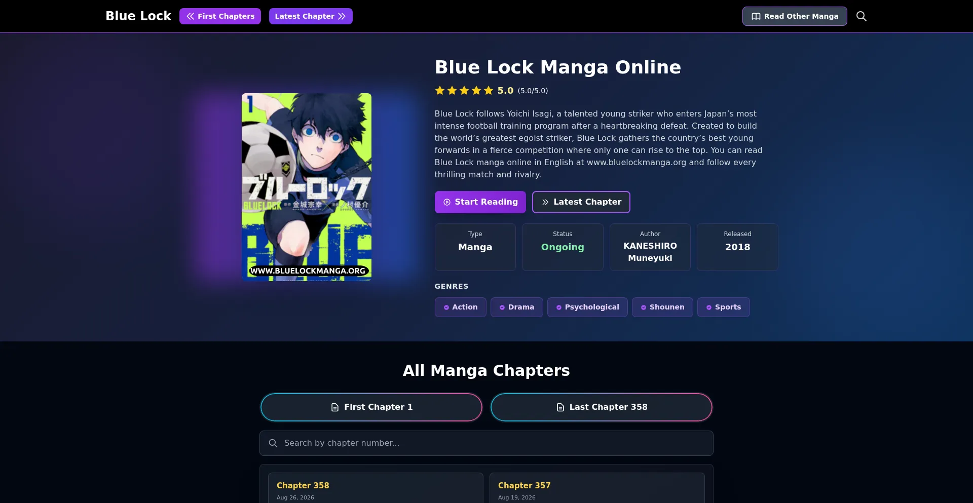 Bluelockmanga.org