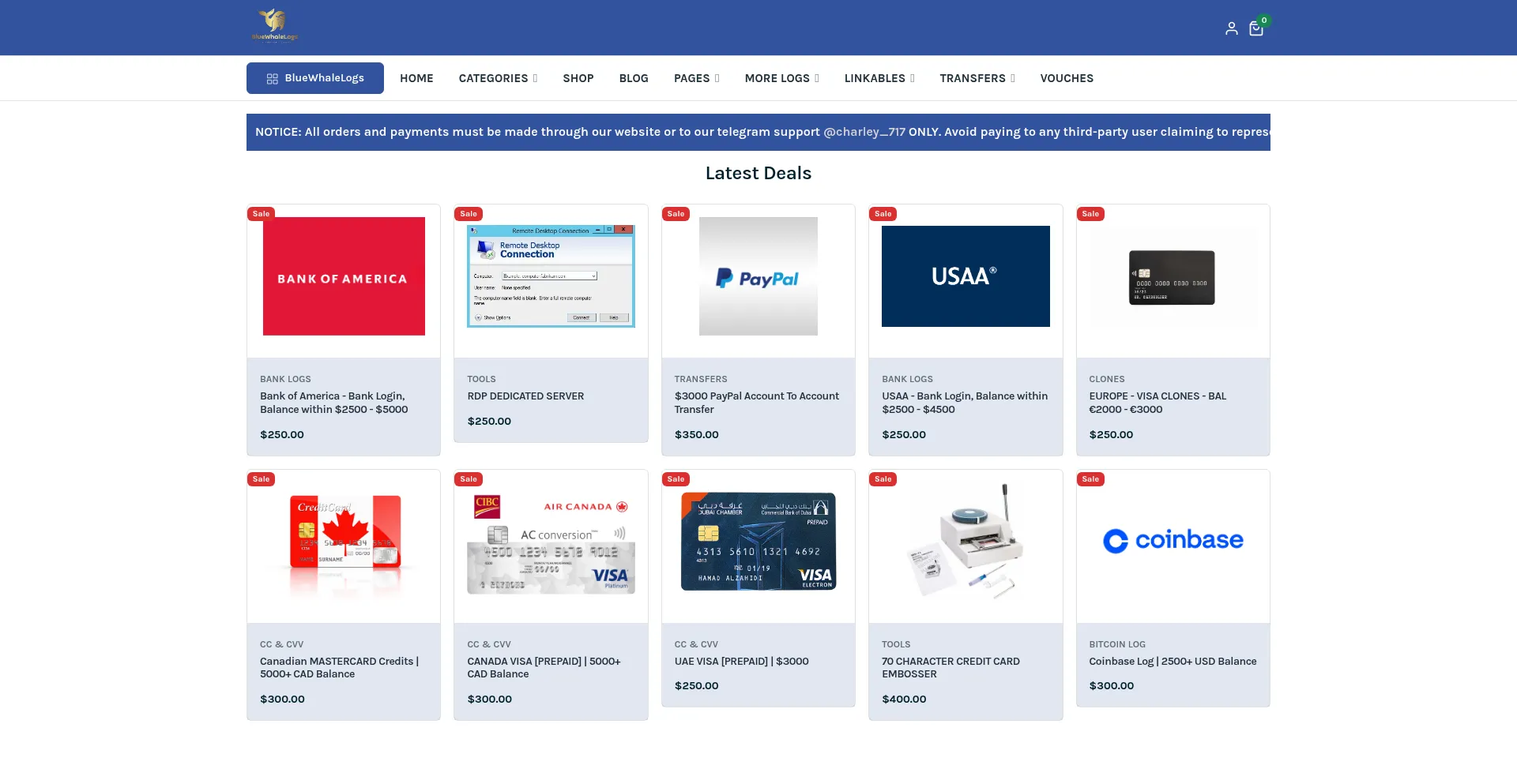 Bluewhalelogs.com
