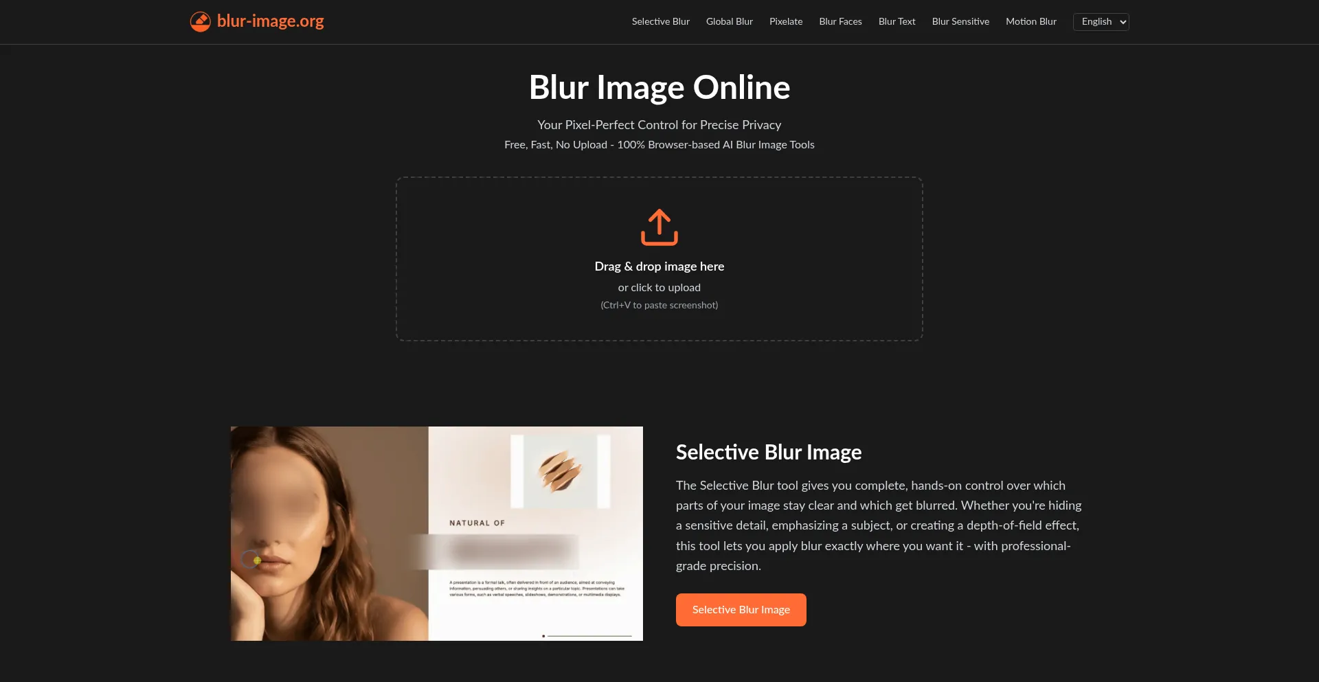 Blur-image.org