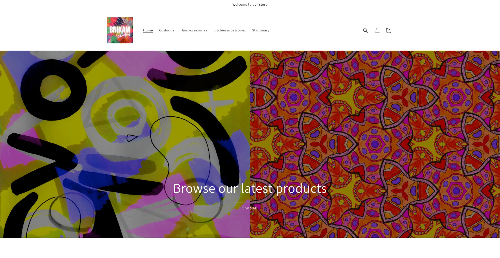 Bnikamstudios.com Screenshot