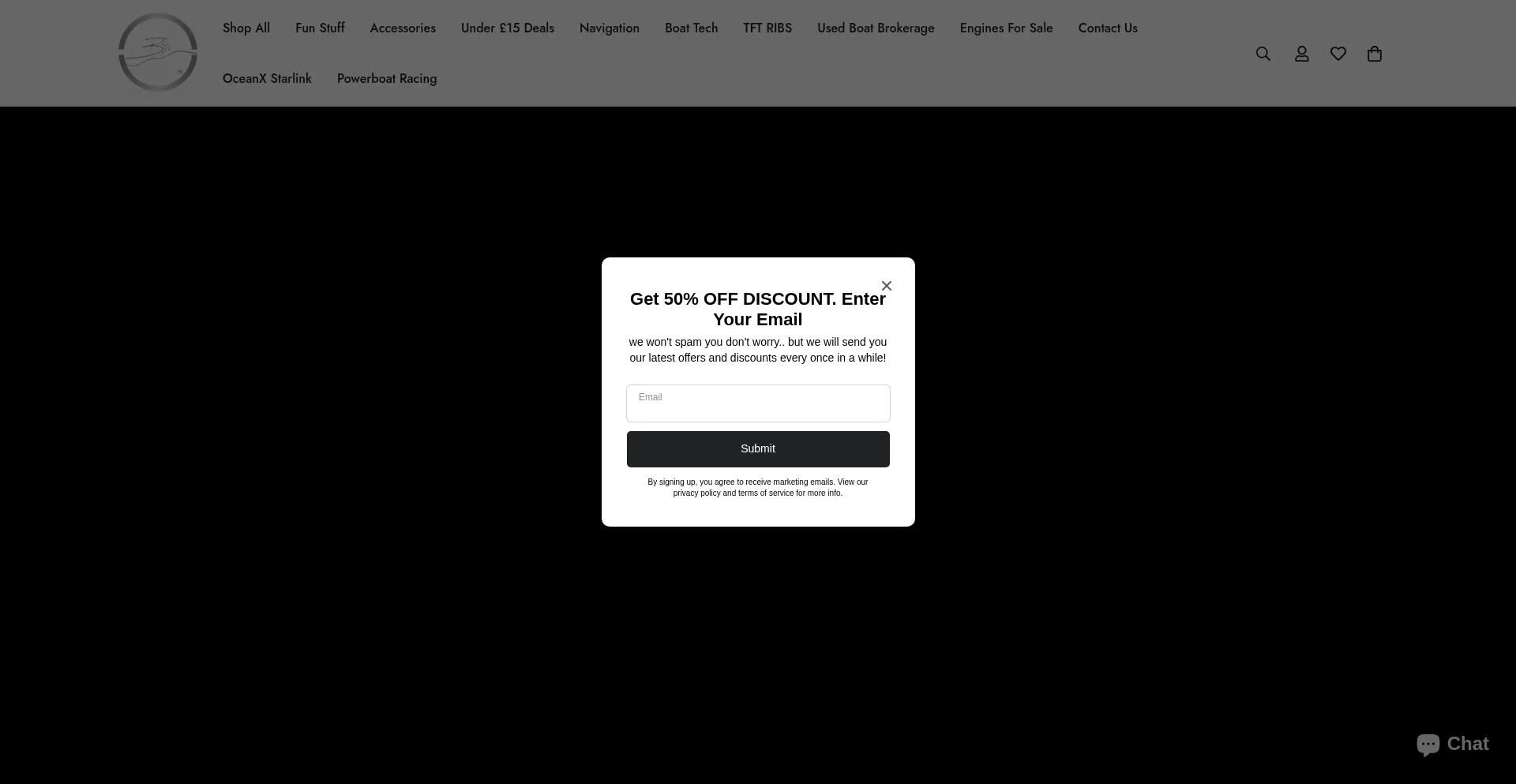 Boatbitsandbobs.com Screenshot