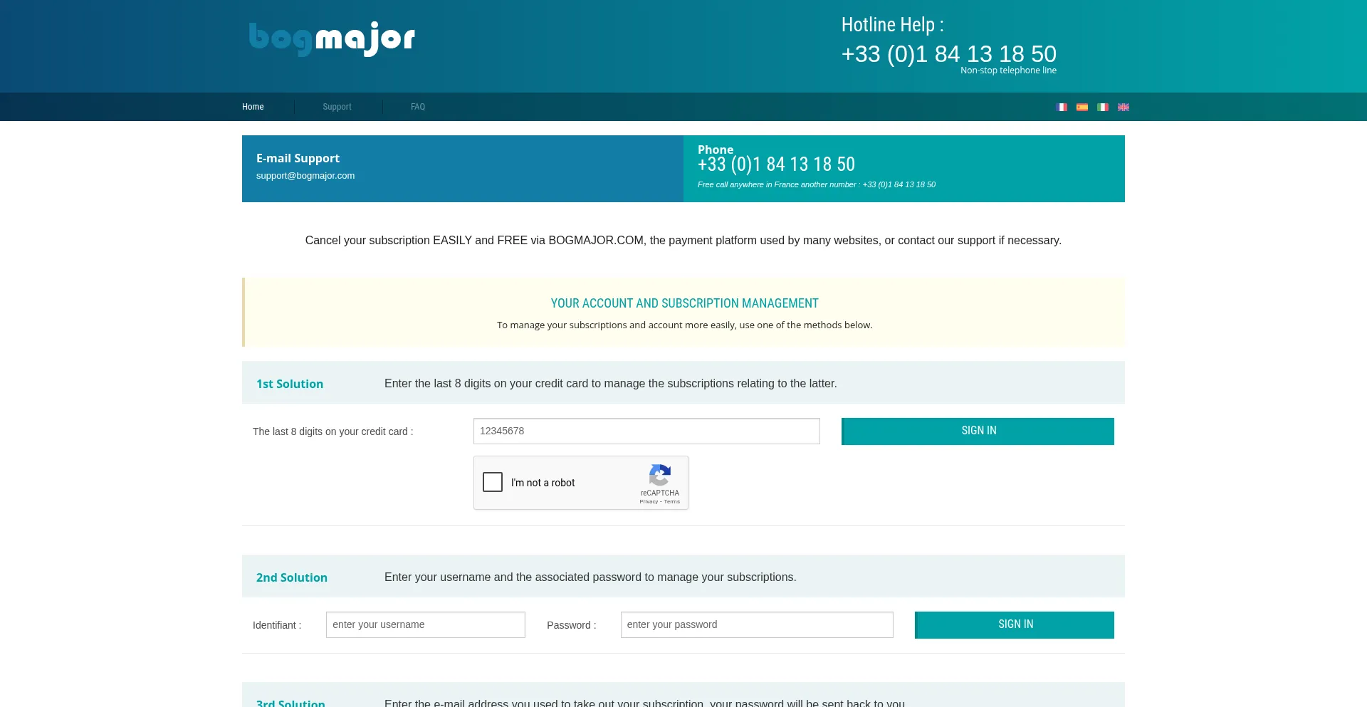 Ist Bogmajor.com sicher und vertrauenswürdig?
