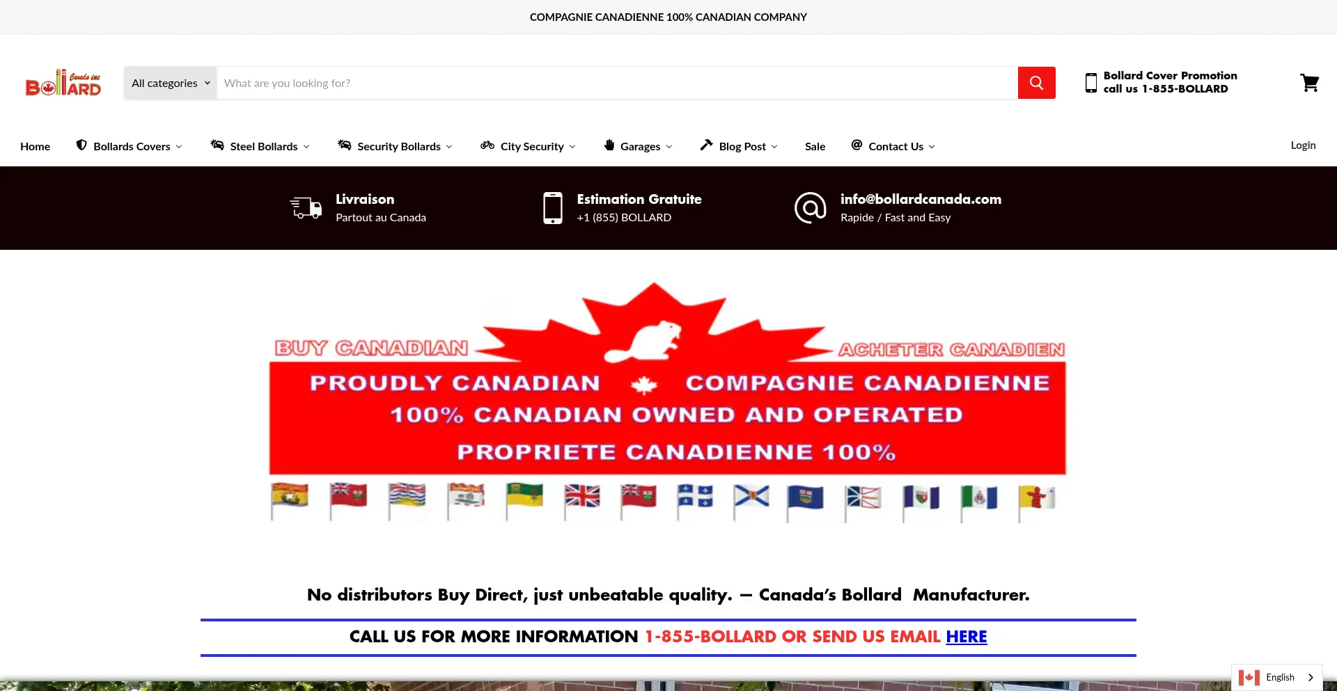 Ist Bollardcanada.com sicher und vertrauenswürdig?