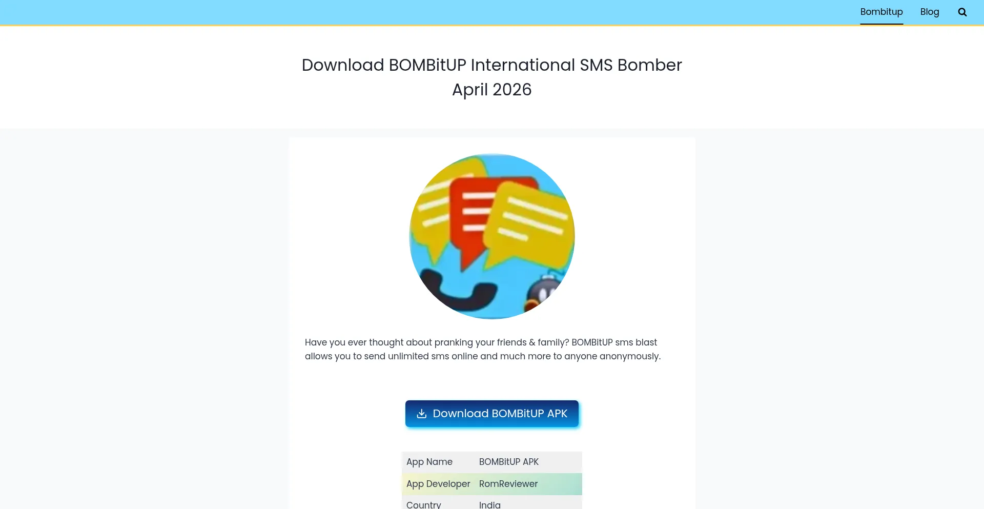 Bombitupapp.in