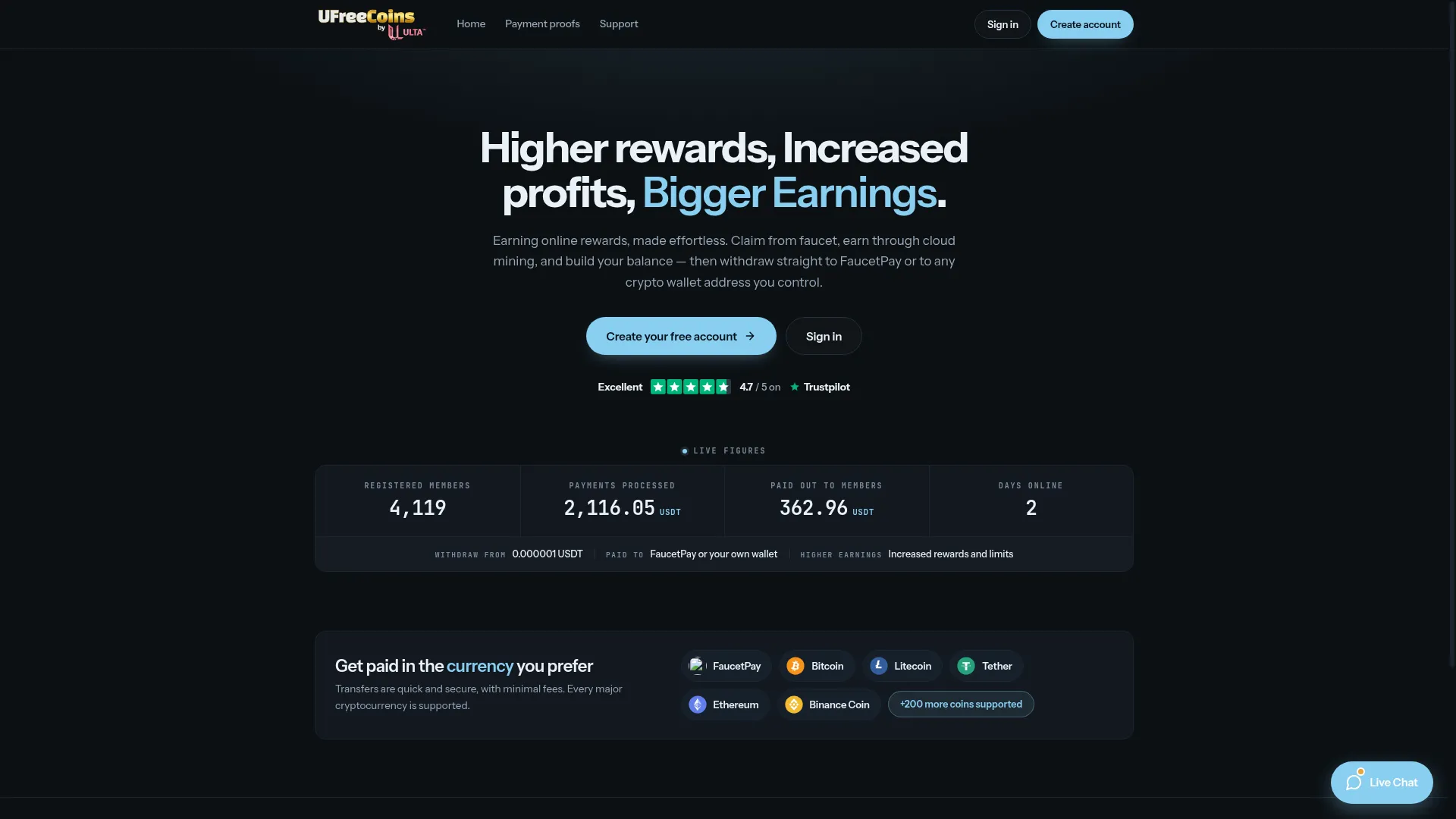 Bonus.ufreecoins.com