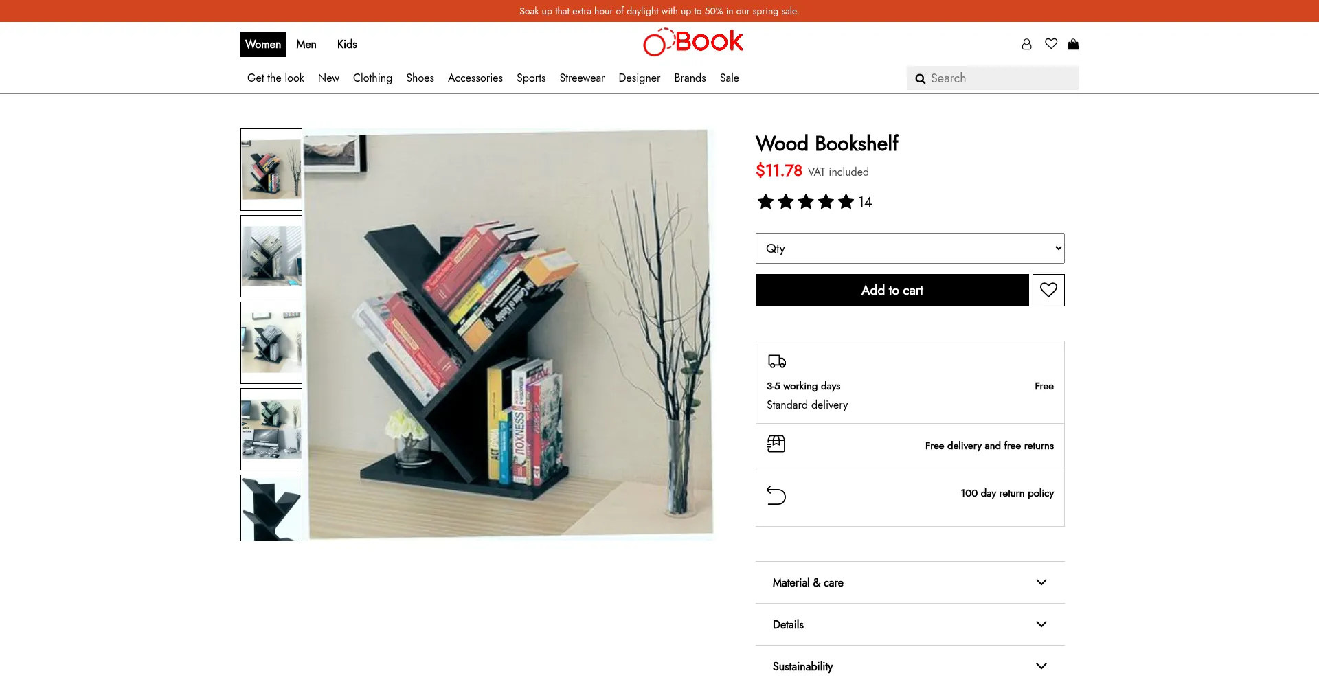 Website screenshot of Bookblisseh.com