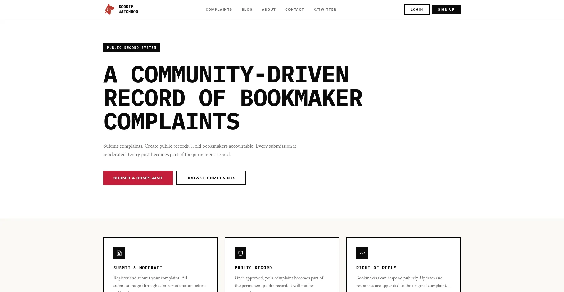 Bookiewatchdog.com.au