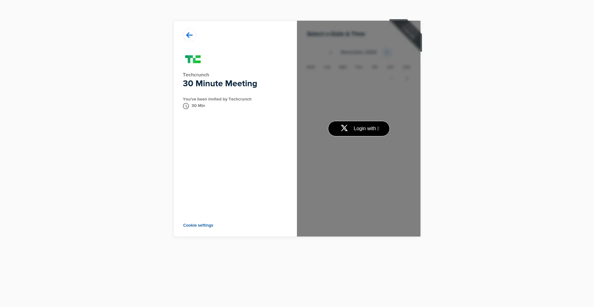 Booking.techcrunchmeeting.net