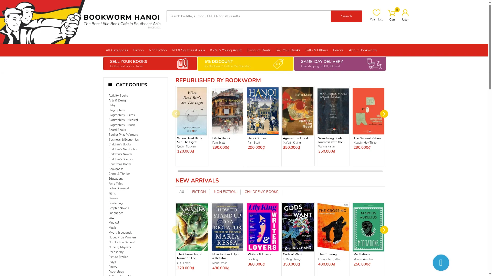 Bookwormhanoi.com