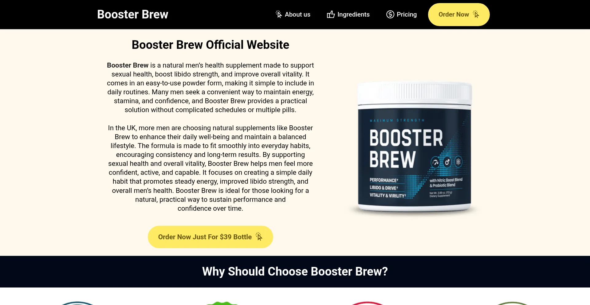 Ist Booster-brew.uk sicher und vertrauenswürdig?