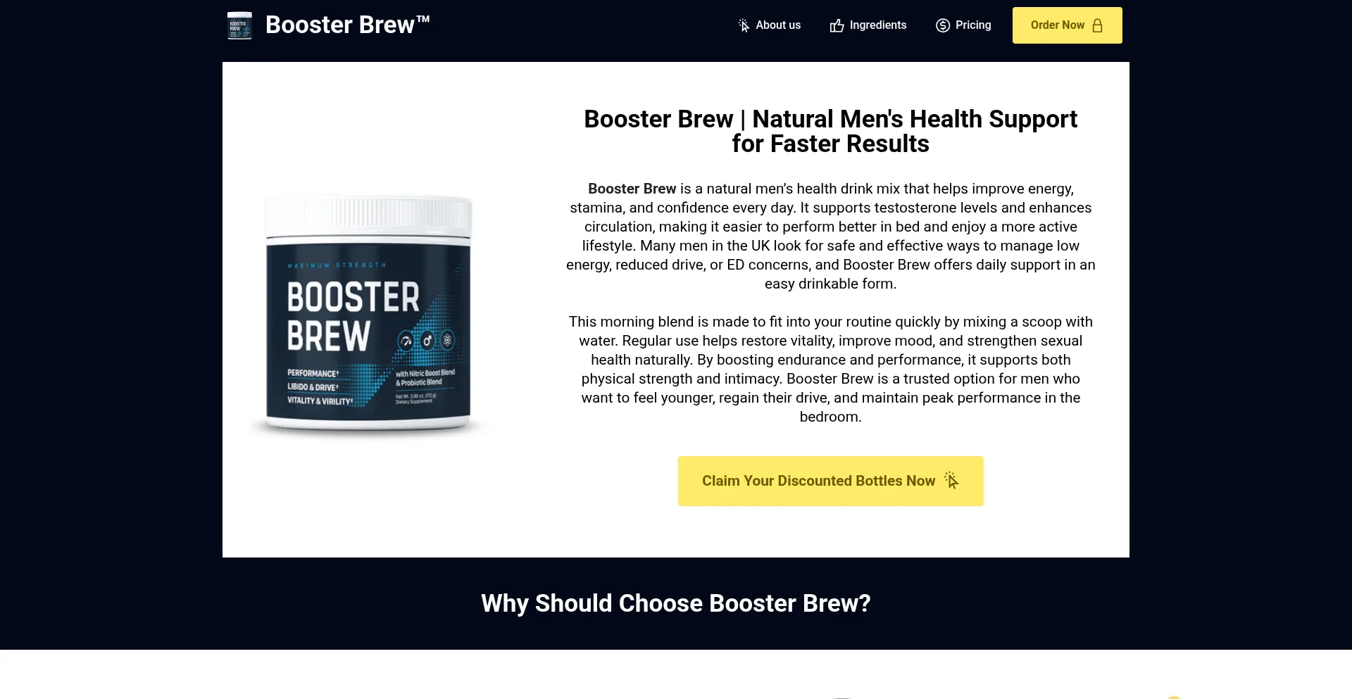 Ist Boosterbrew.uk sicher und vertrauenswürdig?
