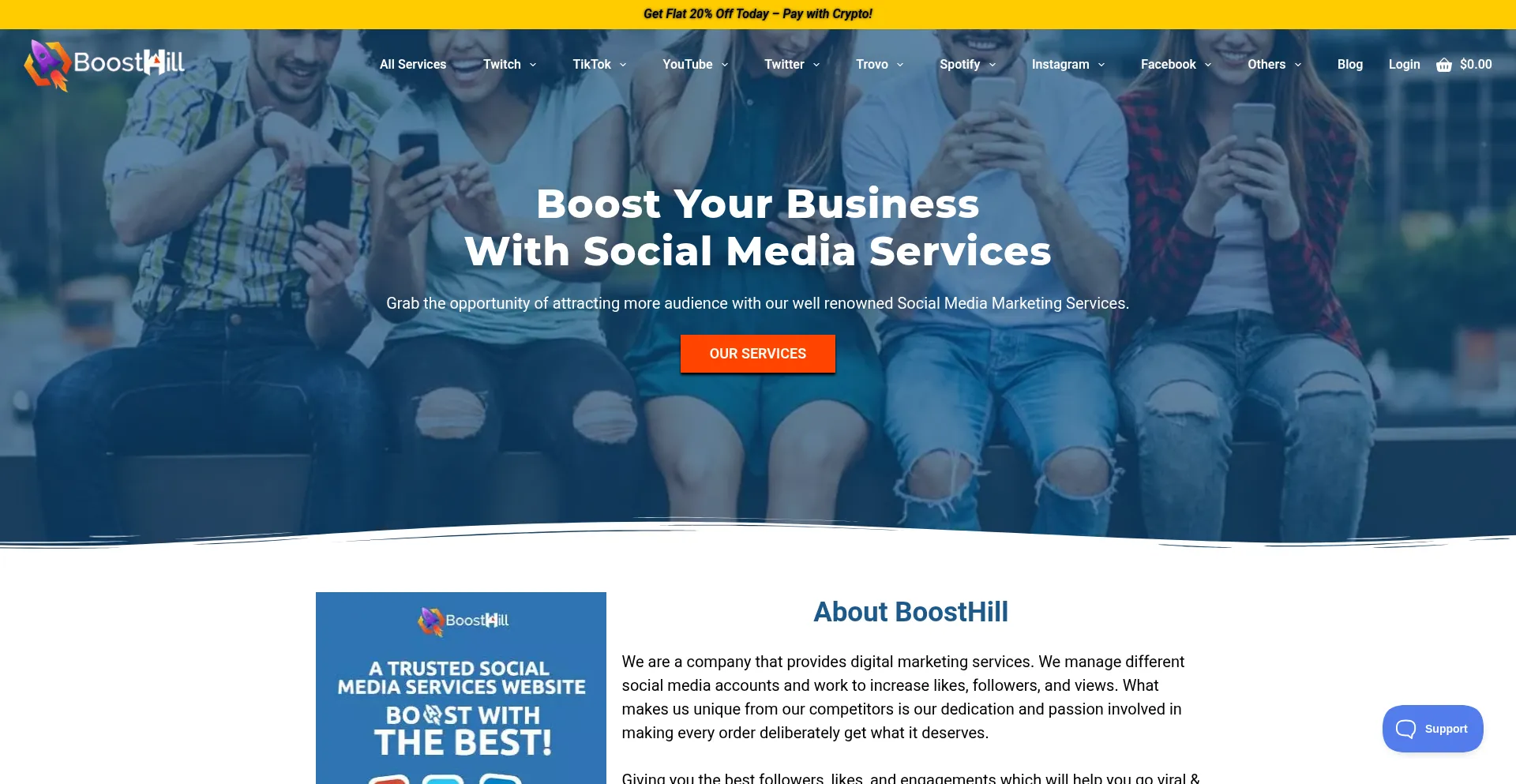 Ist Boosthill.com sicher und vertrauenswürdig?
