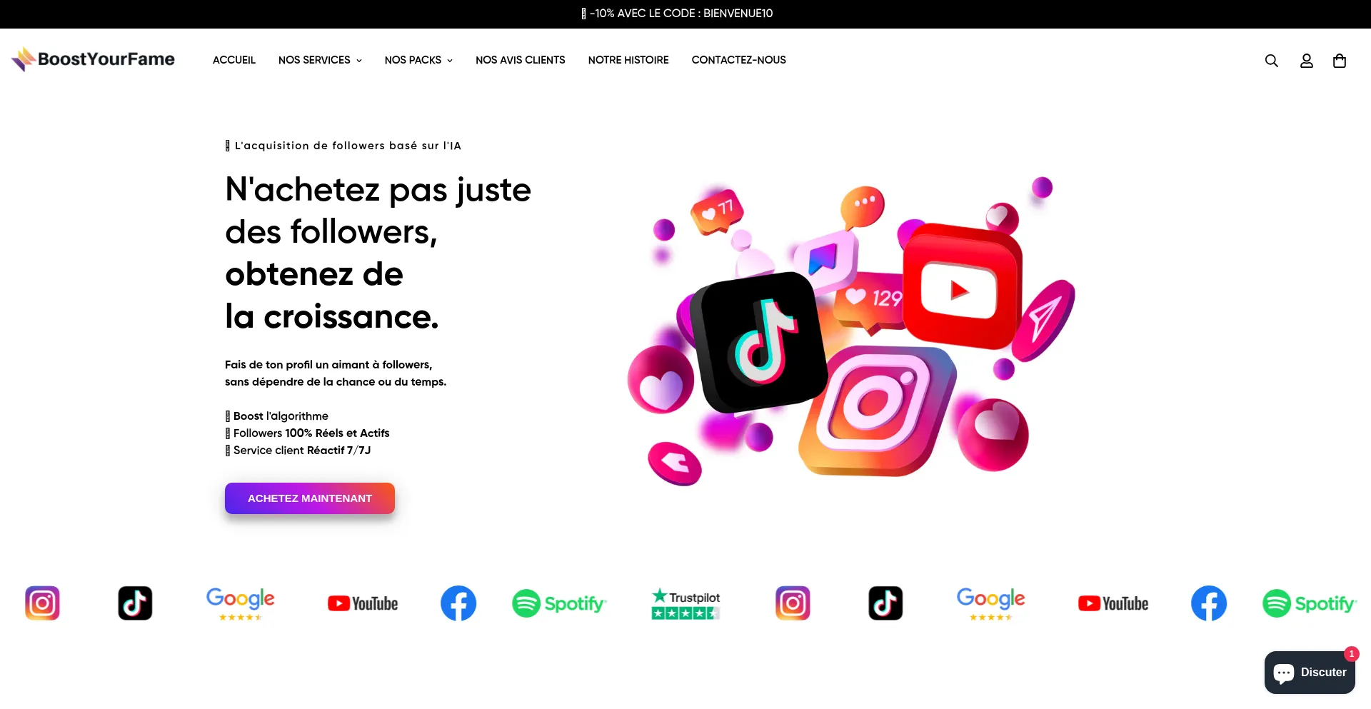 Ist Boostyourfamefr.com sicher und vertrauenswürdig?