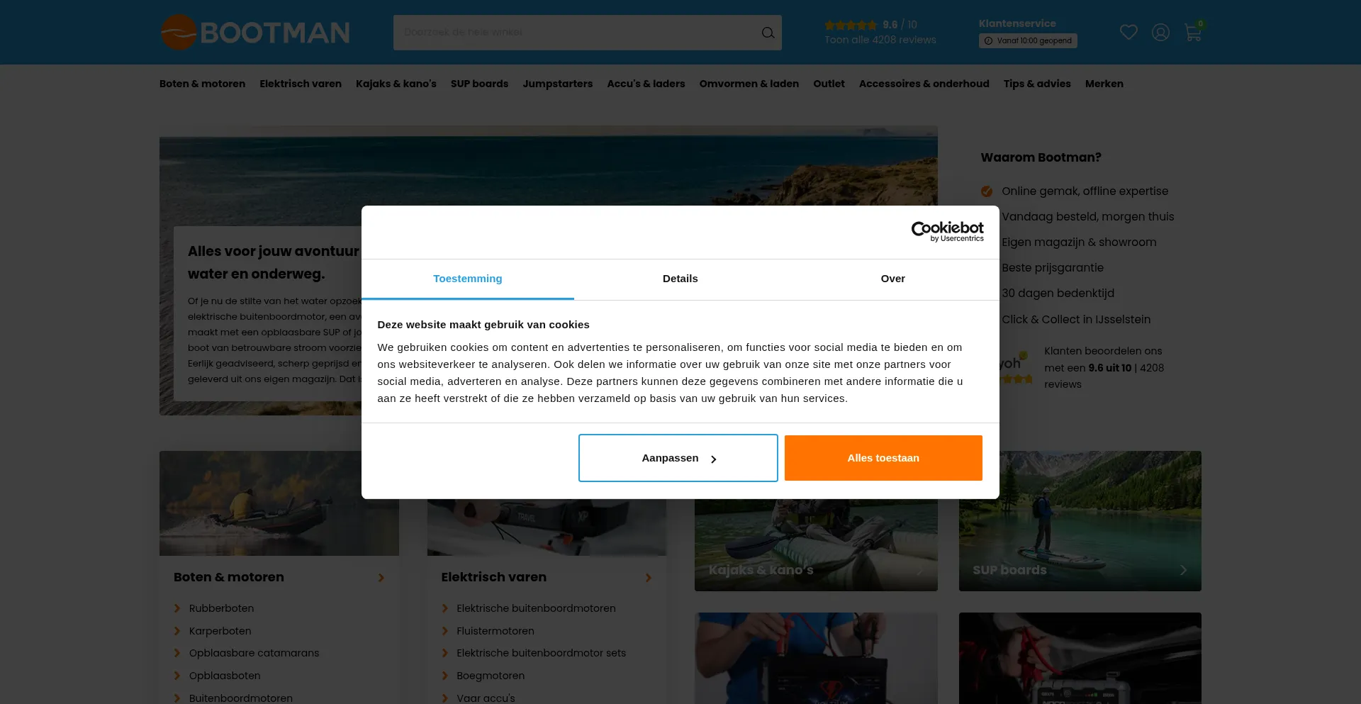 Bootman.nl: Shop-Reputation im Check (Exzellente Vertrauensbewertung)