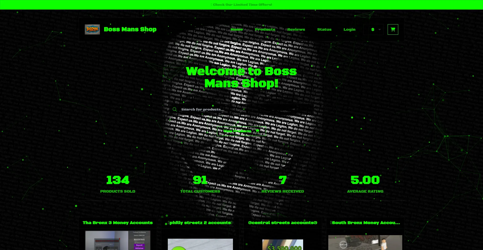 Bossmansshop.mysellauth.com