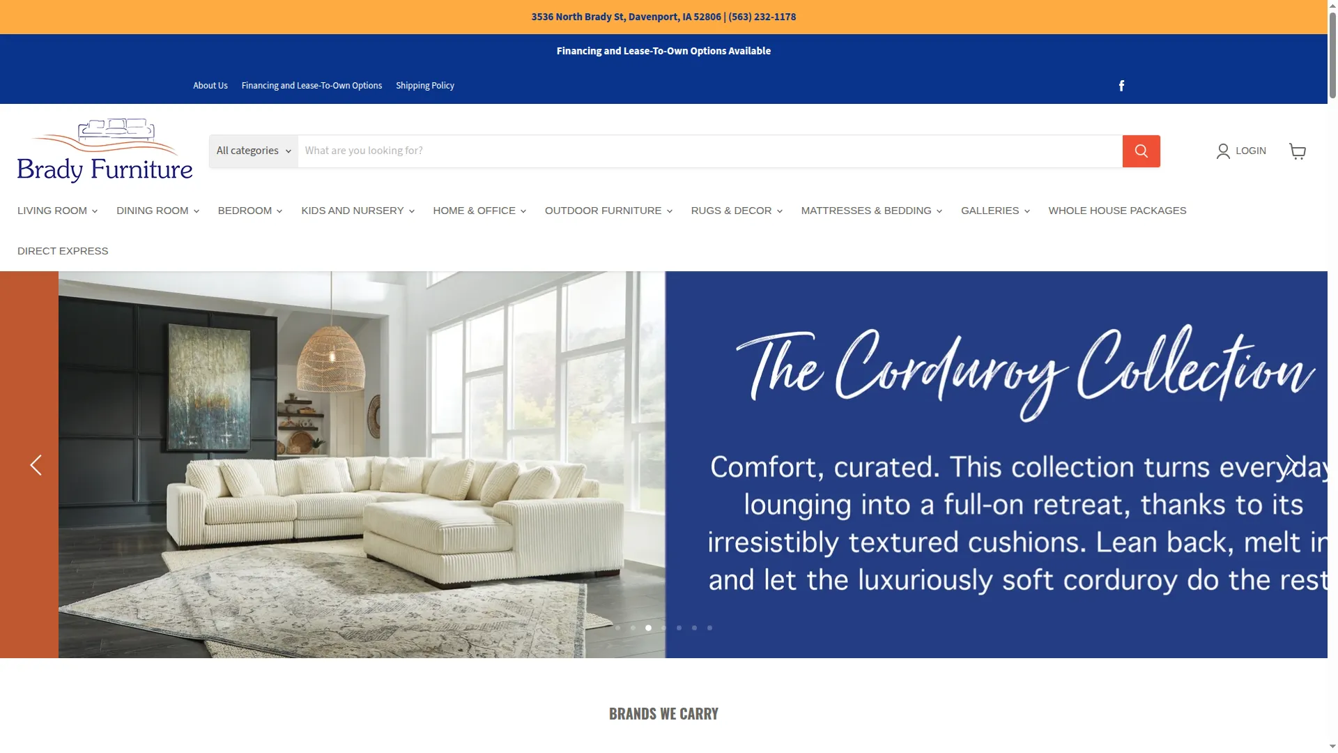 Bradyhomefurnitureqc.com