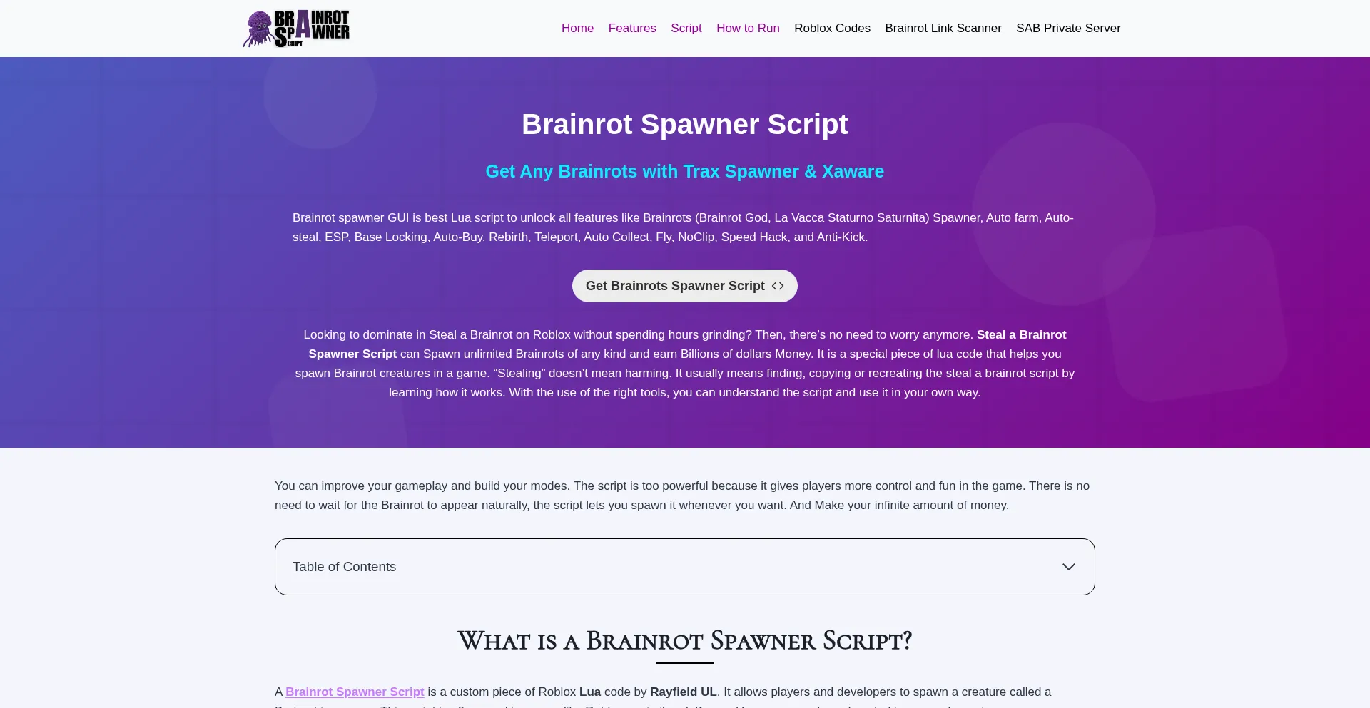 Brainrotspawnerscript.dev
