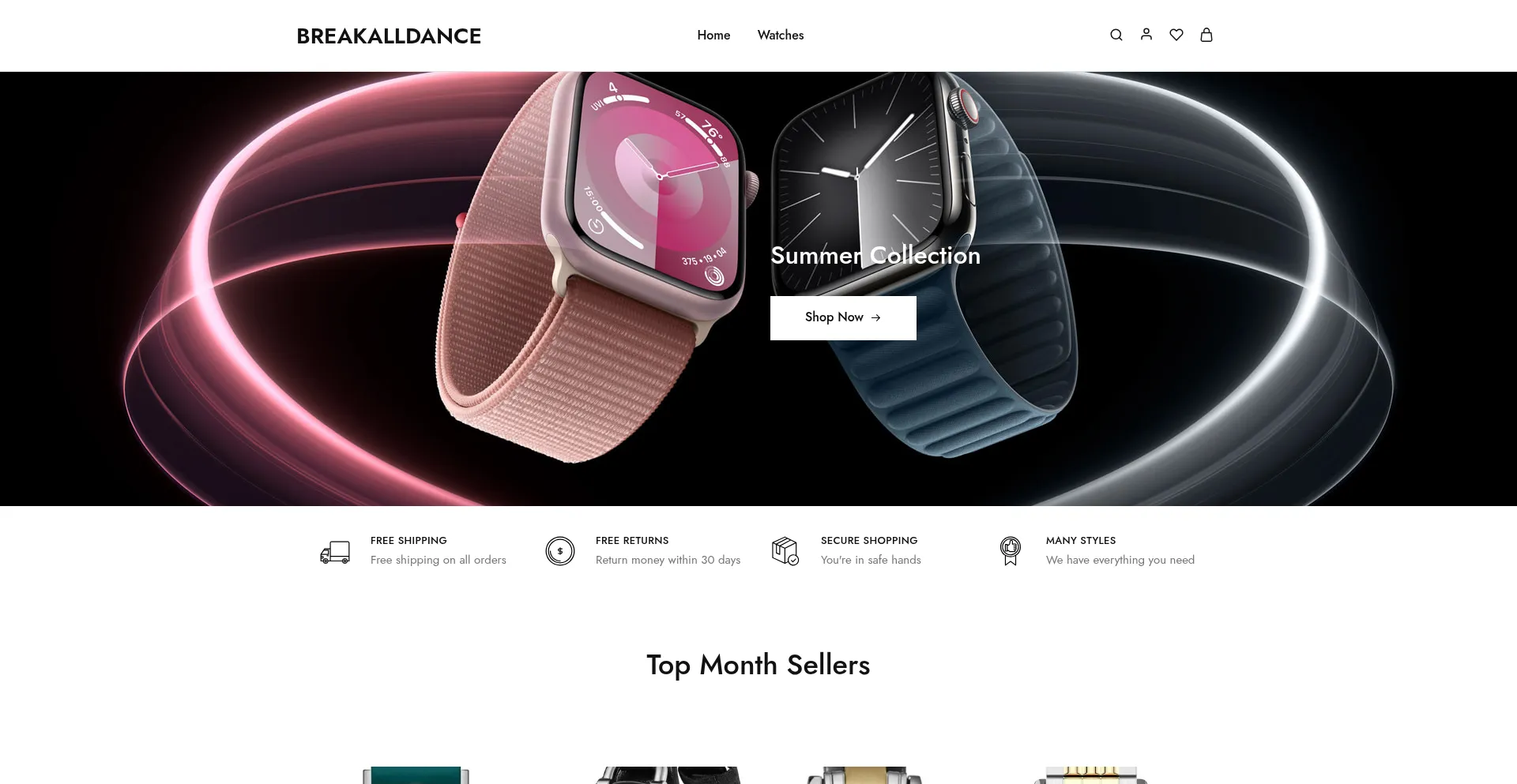 Breakalldance.com Screenshot
