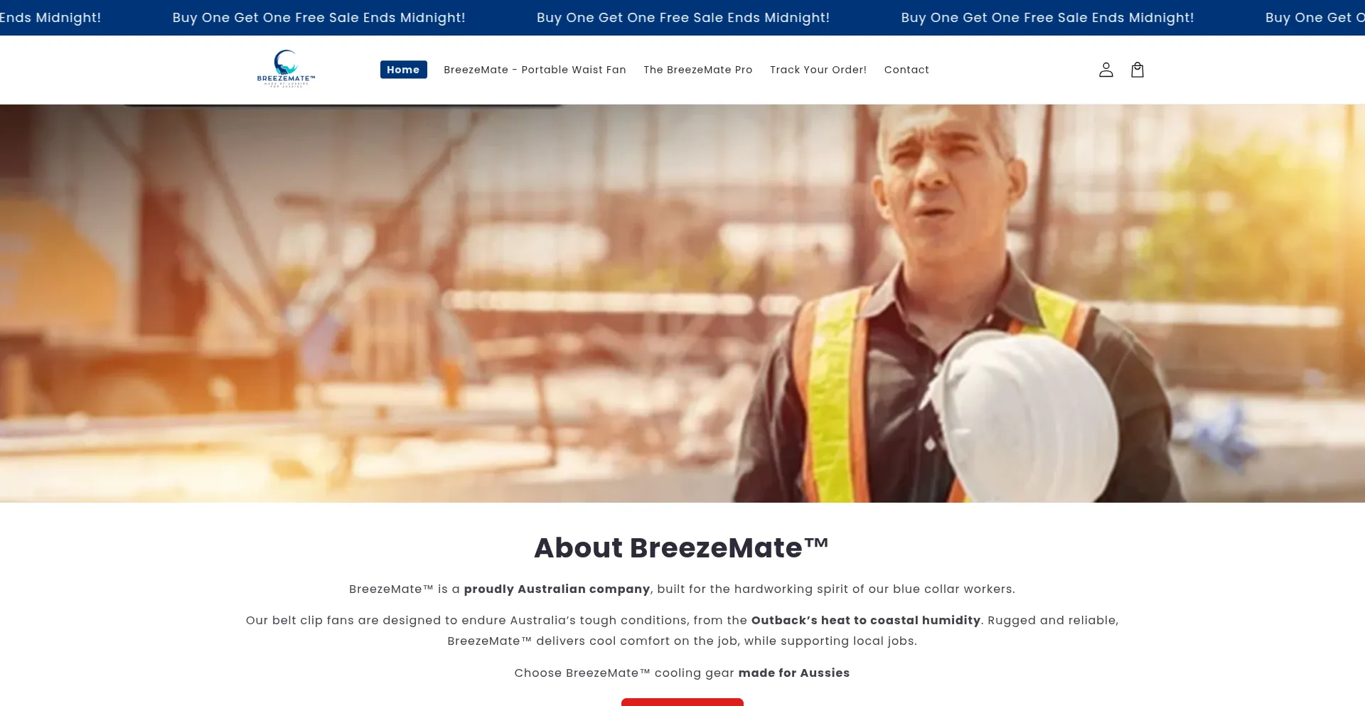 Breezemateau.com Screenshot