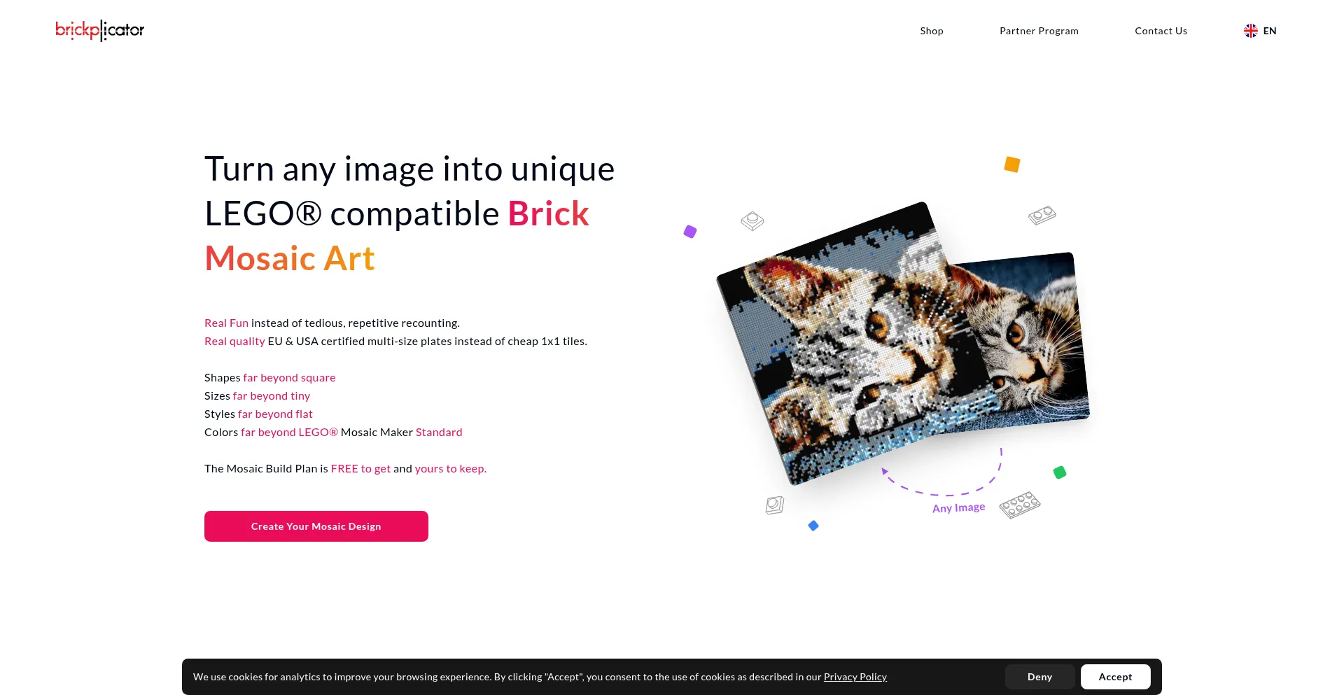 Ist Brickmosaicdesigner.com sicher und vertrauenswürdig?