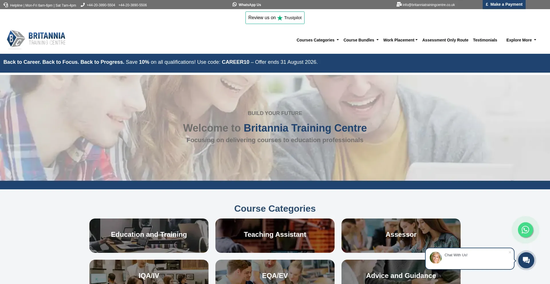 Britanniatrainingcentre.co.uk