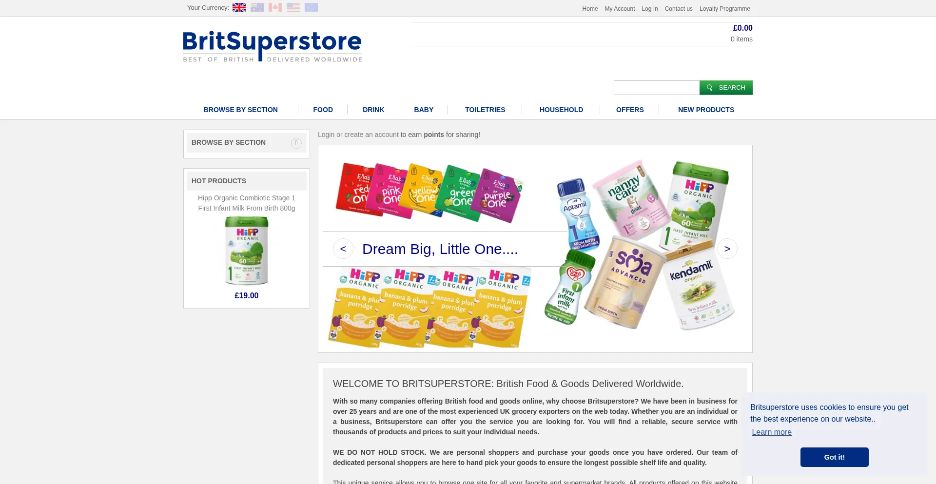 Ist Britsuperstore.com sicher und vertrauenswürdig?