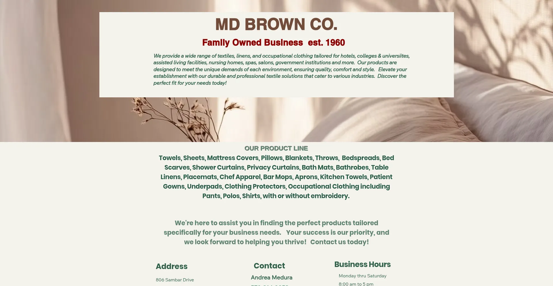 Brownlinens.com