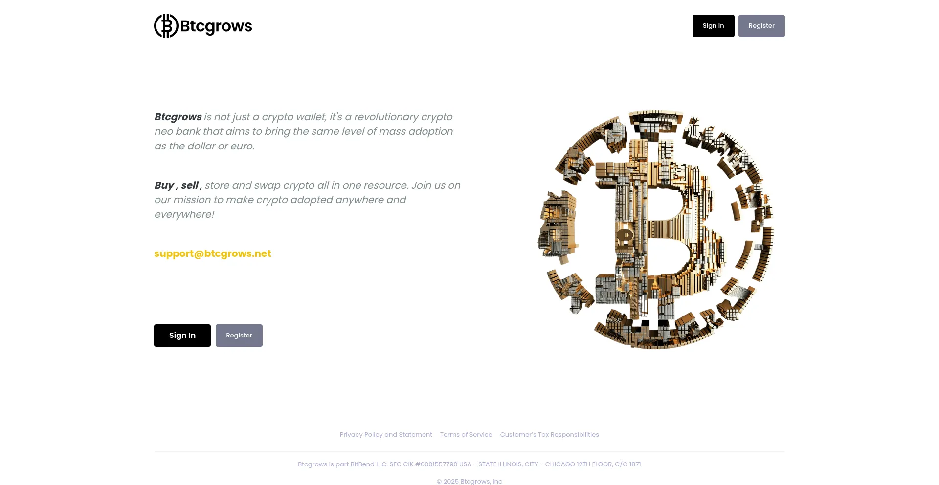 Ist Btcgrows.net sicher und vertrauenswürdig?