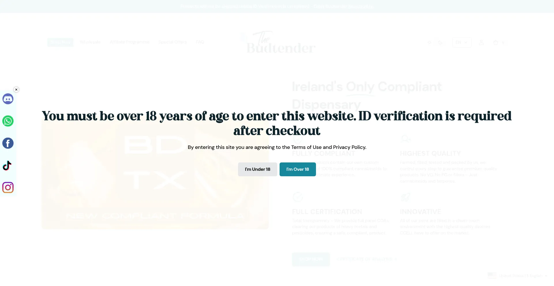 Ist Budtender.ie sicher und vertrauenswürdig?