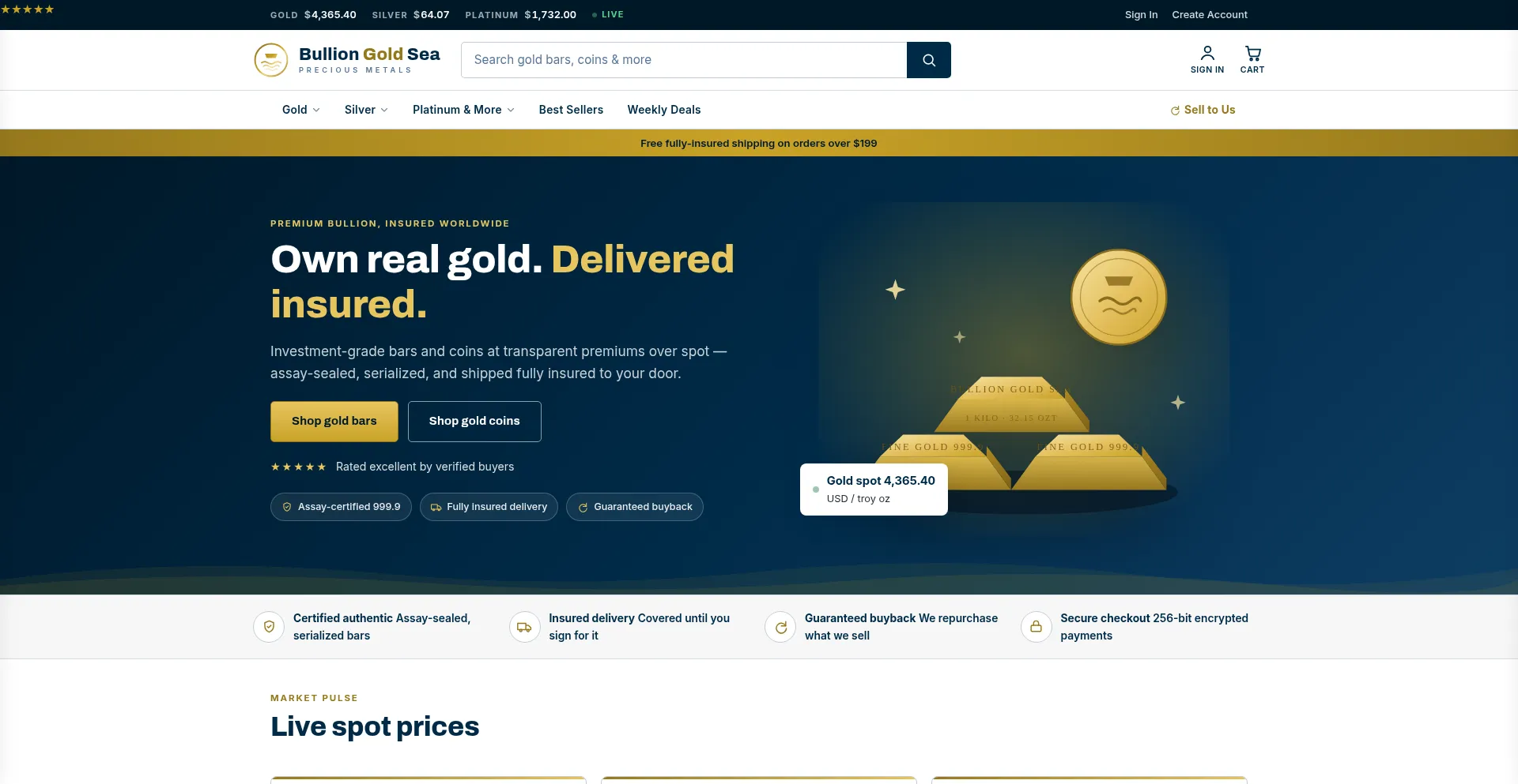 Bulliongoldsea.com