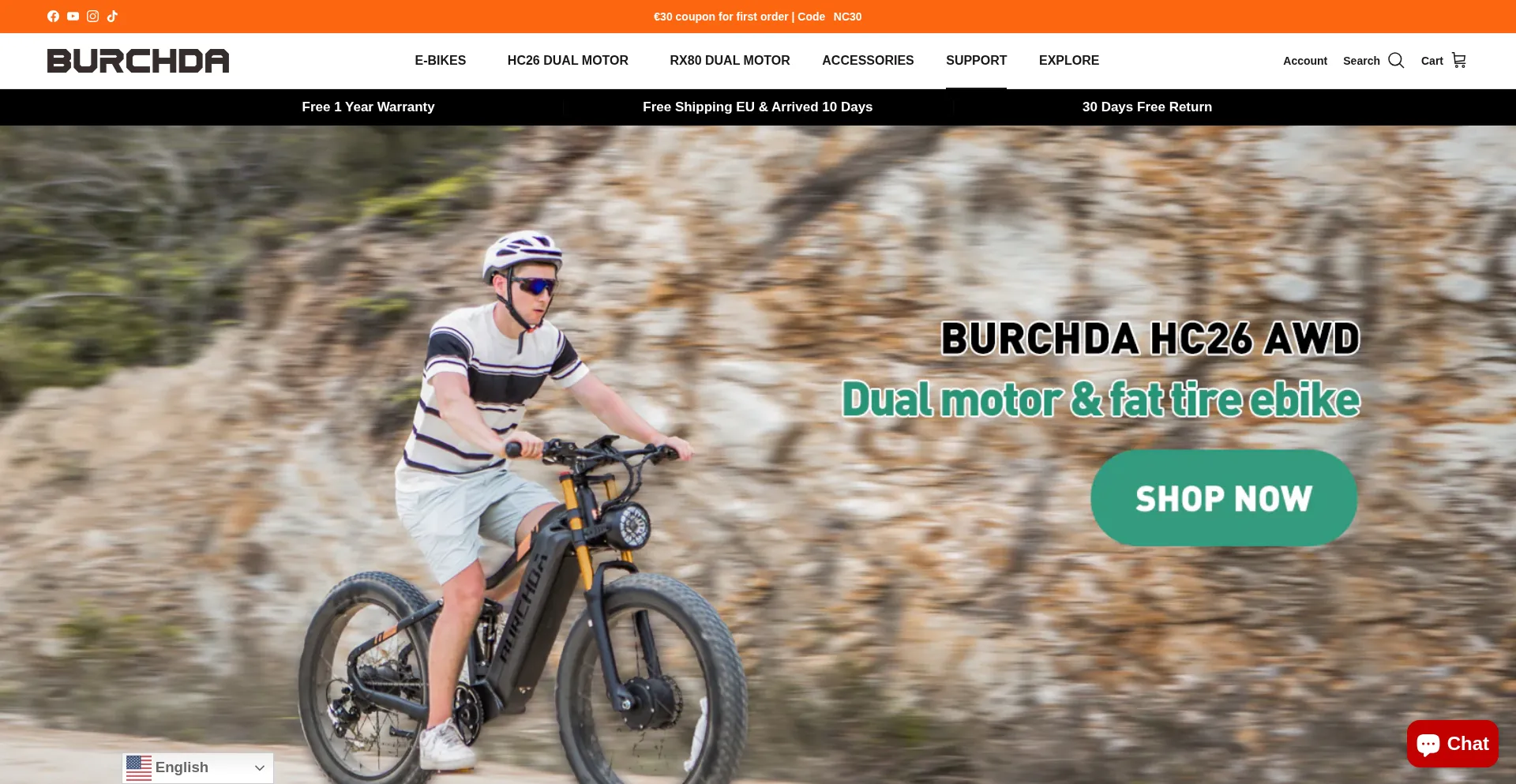 Ist Burchda-ebike.com sicher und vertrauenswürdig?