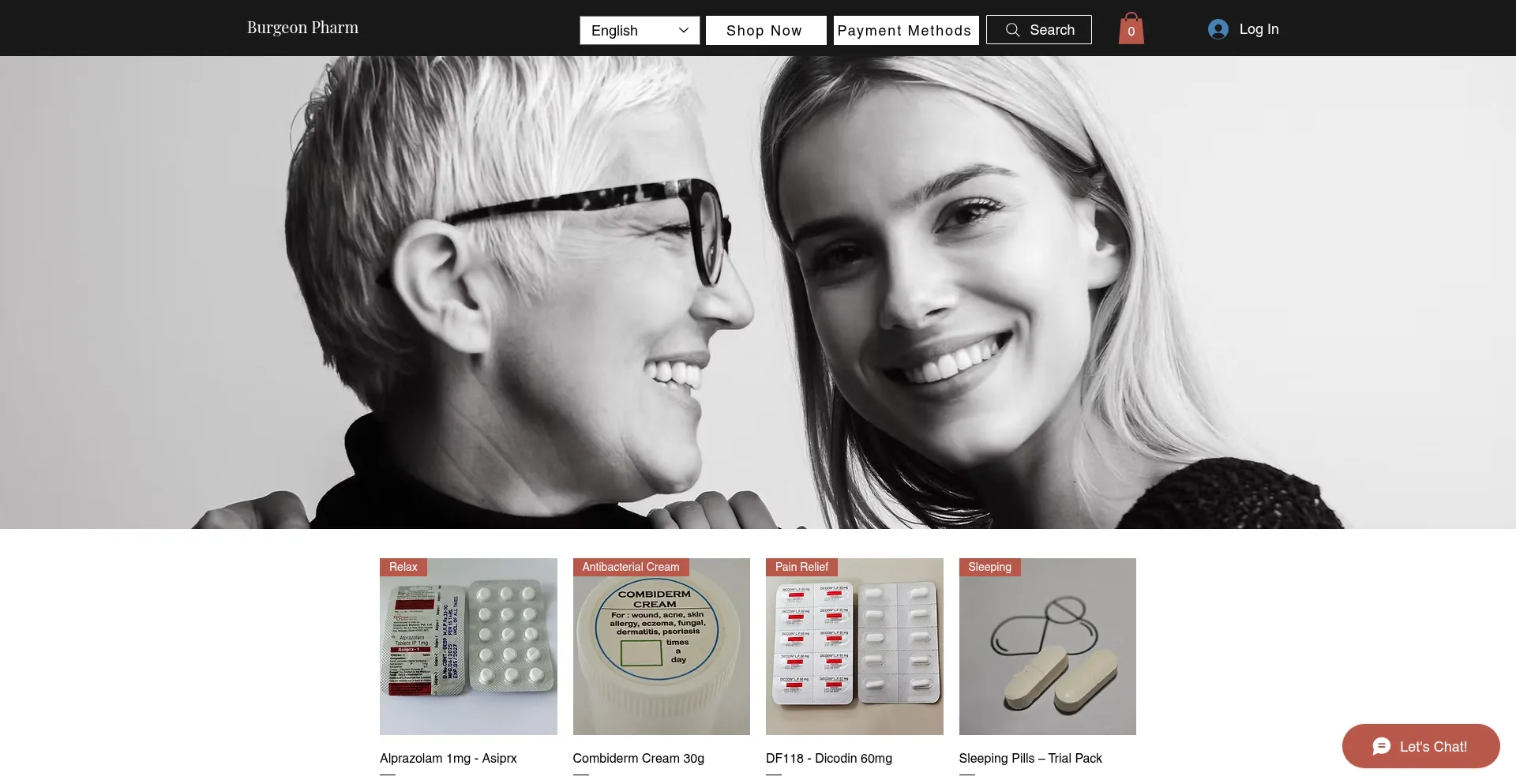Burgeonpharm.com Screenshot