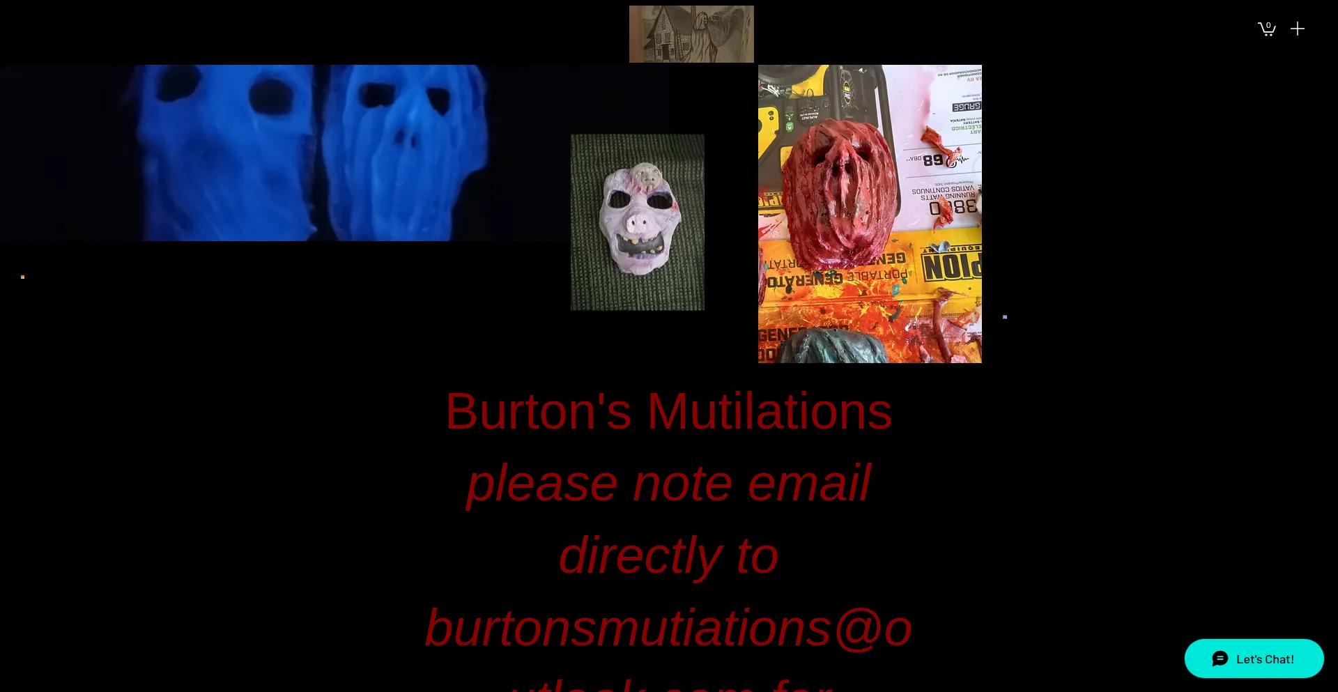 Burtonsmutilations.com Screenshot