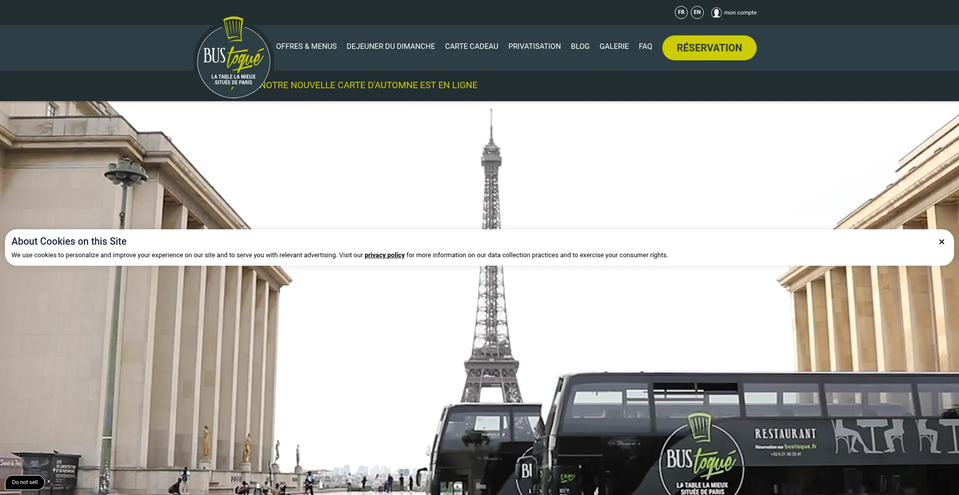 Bustoque.fr Screenshot