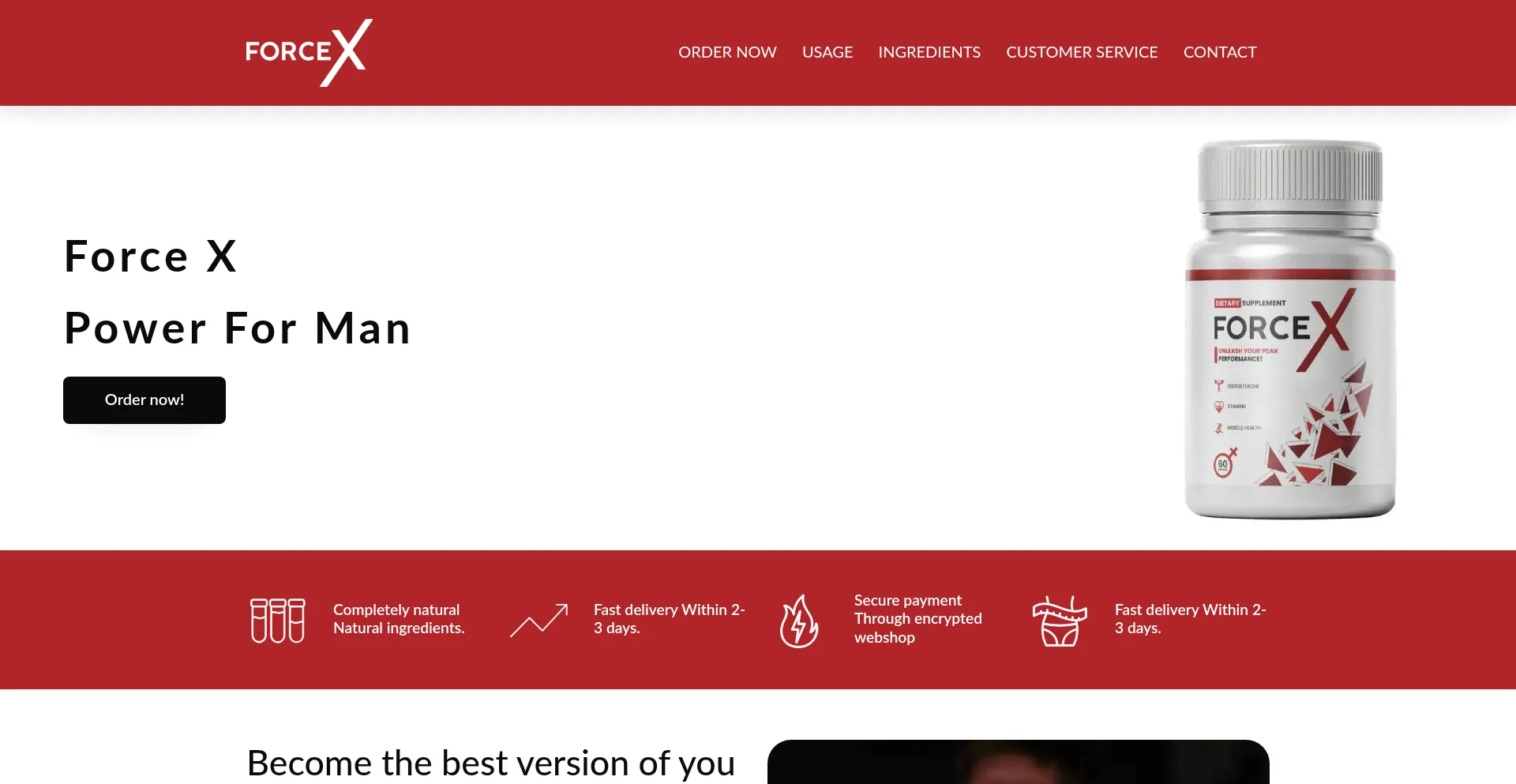 Website screenshot of Buyforcex.com