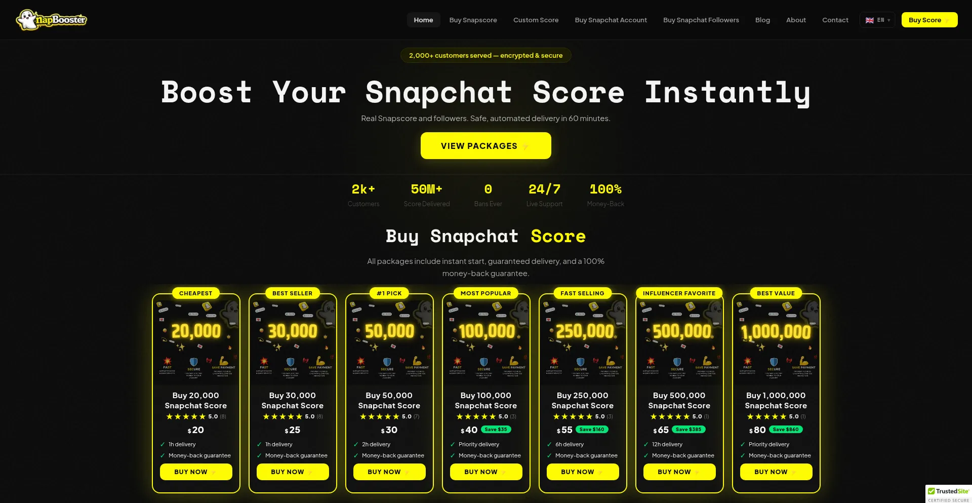 Buysnapchatscore.com