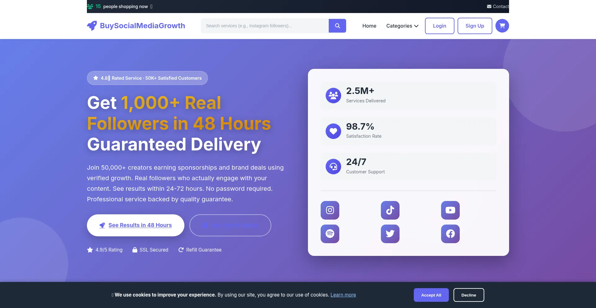 Buysocialmediagrowth.com