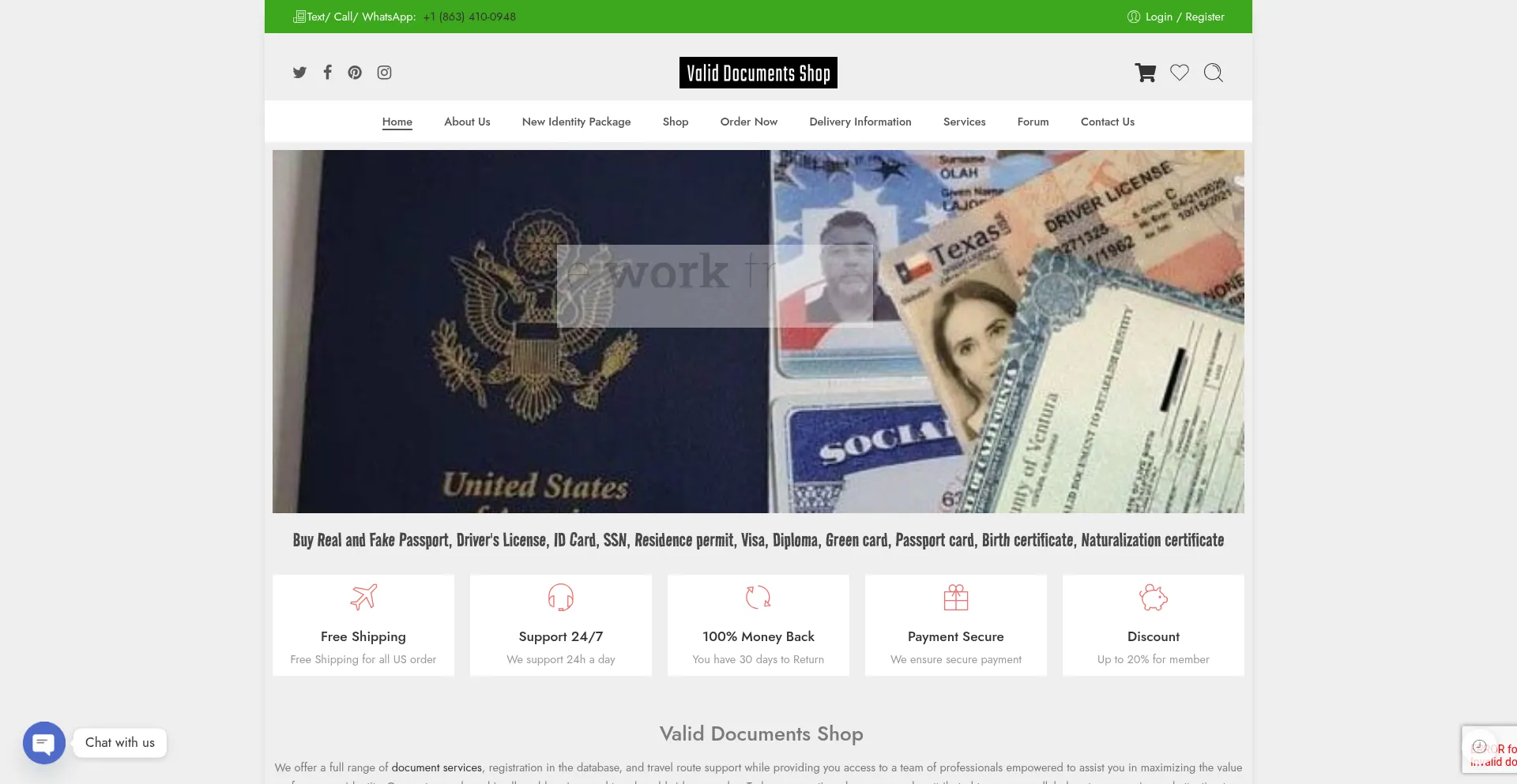 Ist Buyvaliddocuments.com sicher und vertrauenswürdig?