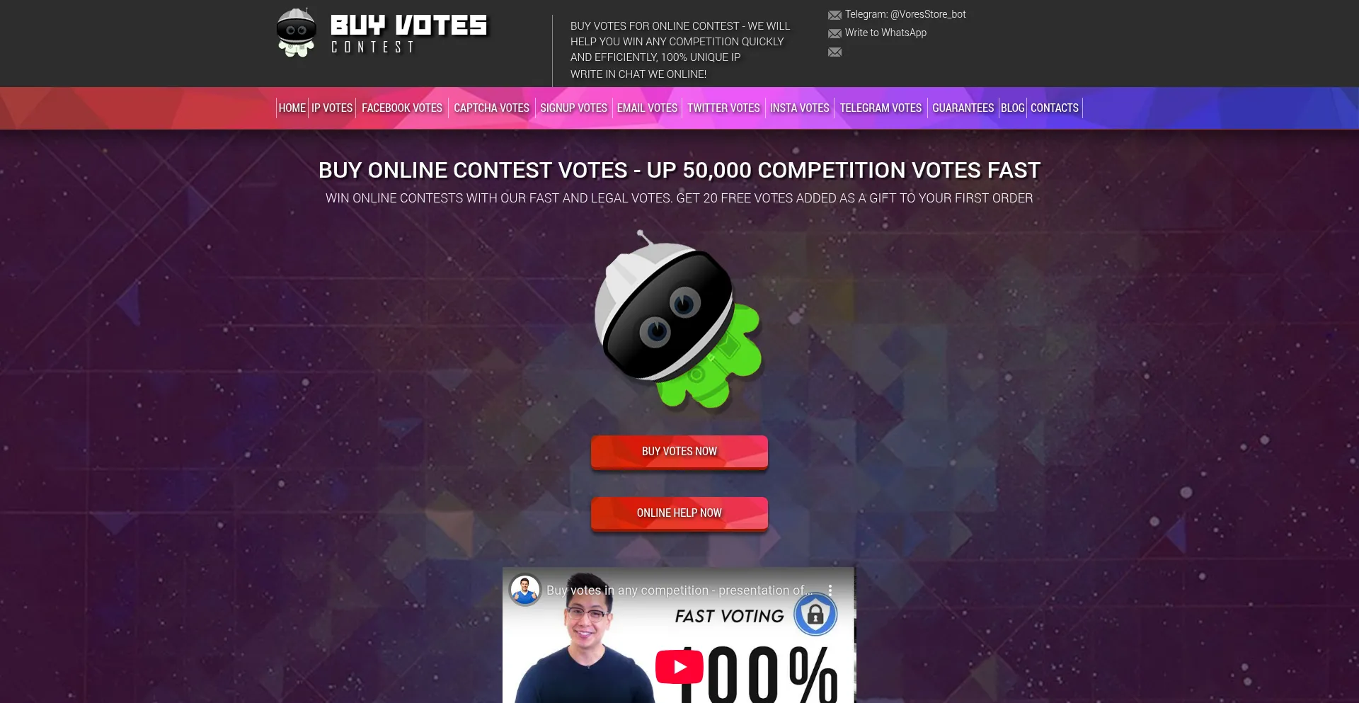 Ist Buyvotescontest.com sicher und vertrauenswürdig?